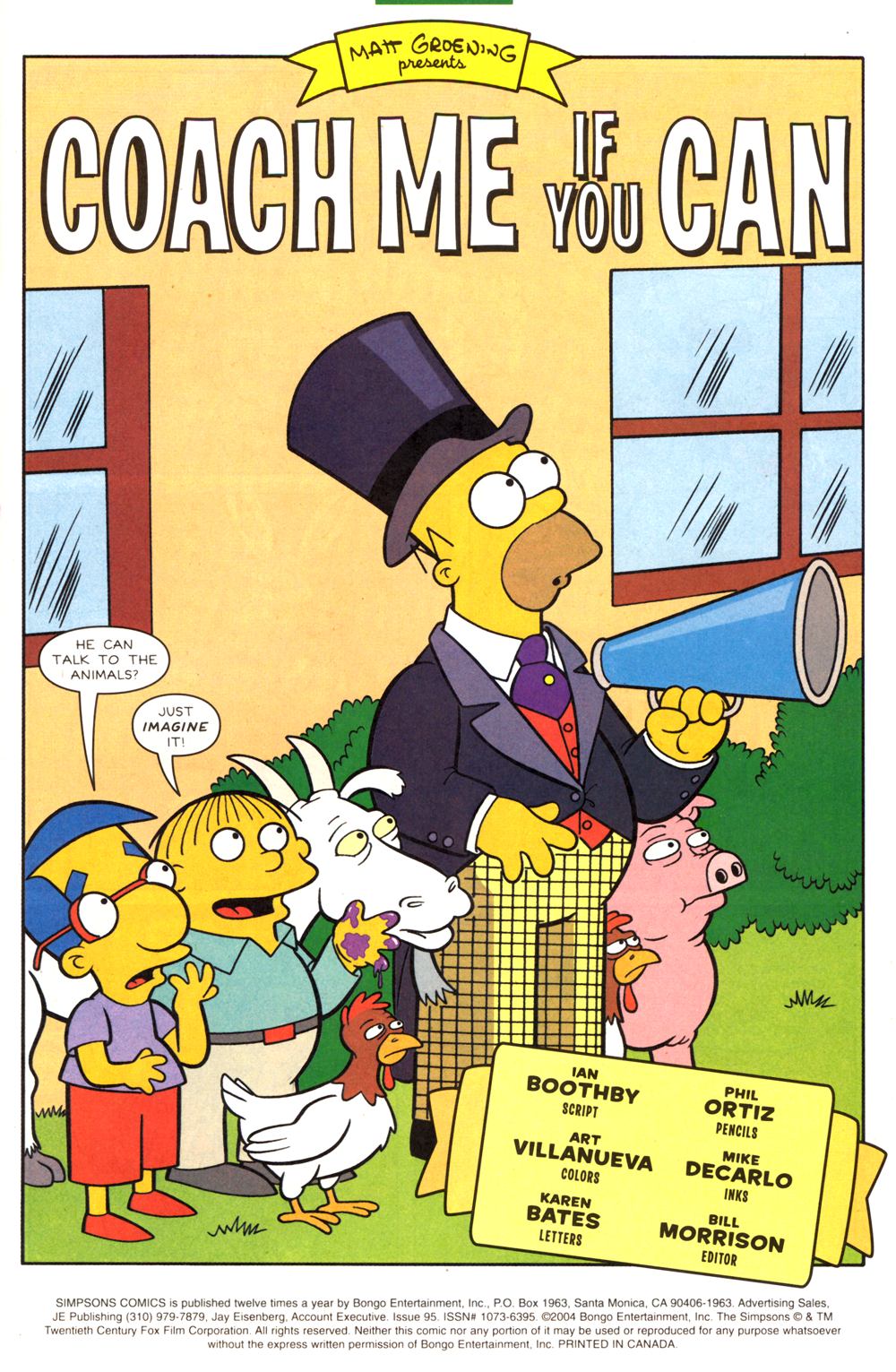 Read online Simpsons Comics comic -  Issue #95 - 2