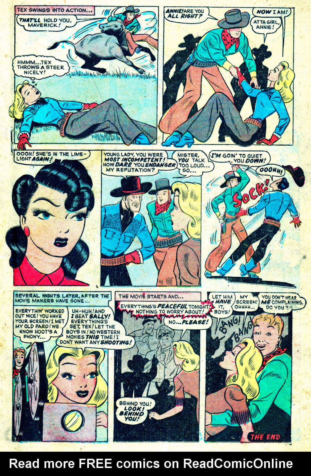 Read online Annie Oakley comic -  Issue #4 - 19