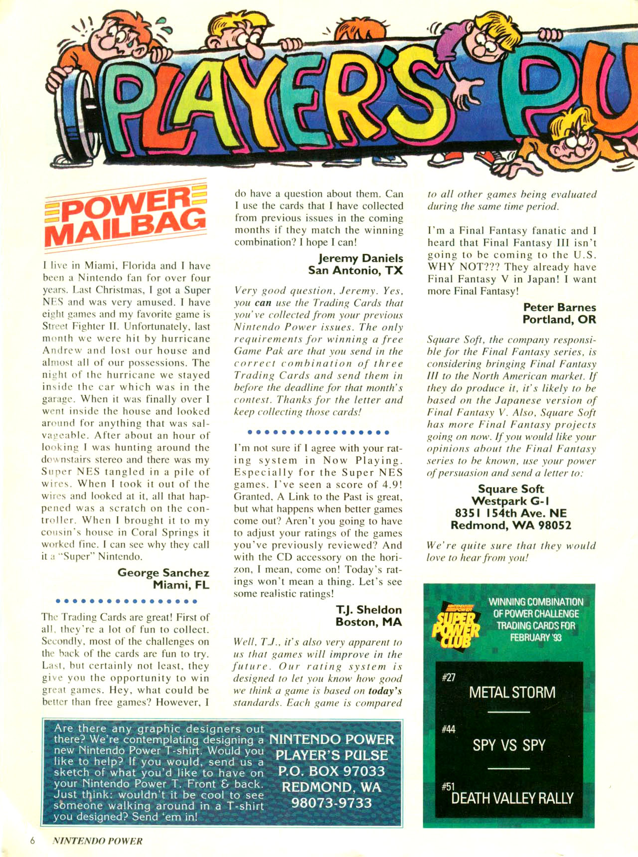 Read online Nintendo Power comic -  Issue #45 - 7