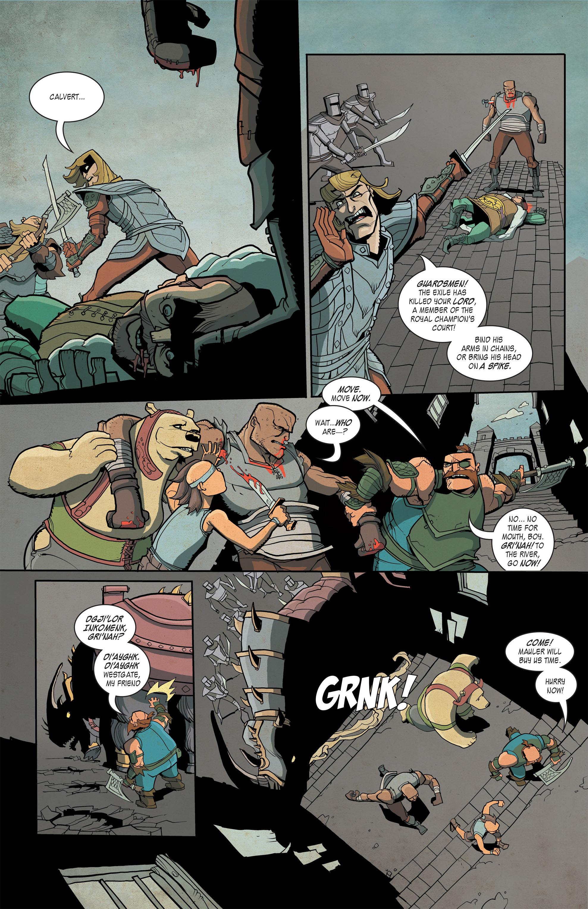 Read online Kings and Canvas comic -  Issue #4 - 13