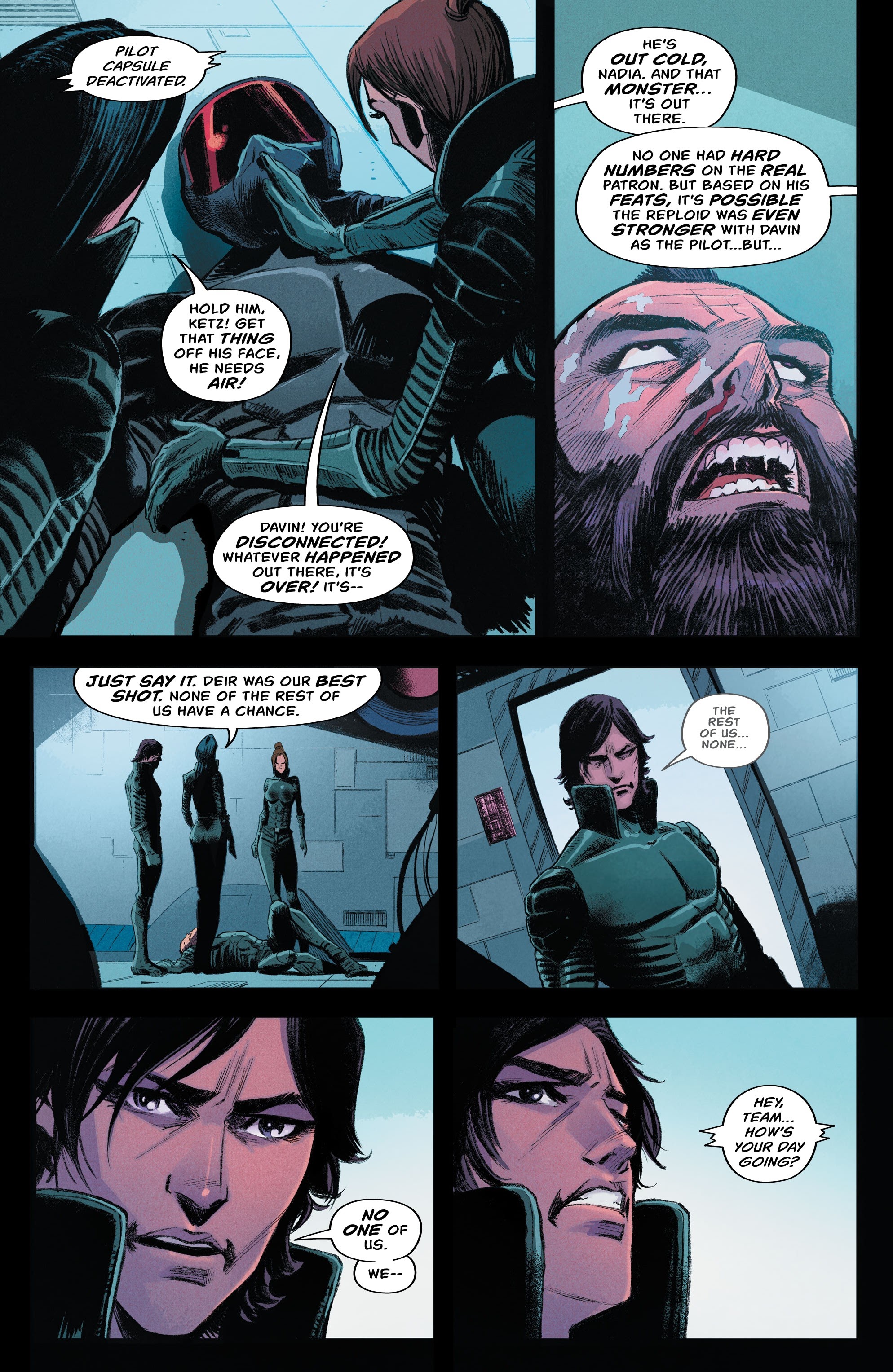 Read online Project Patron comic -  Issue #4 - 15
