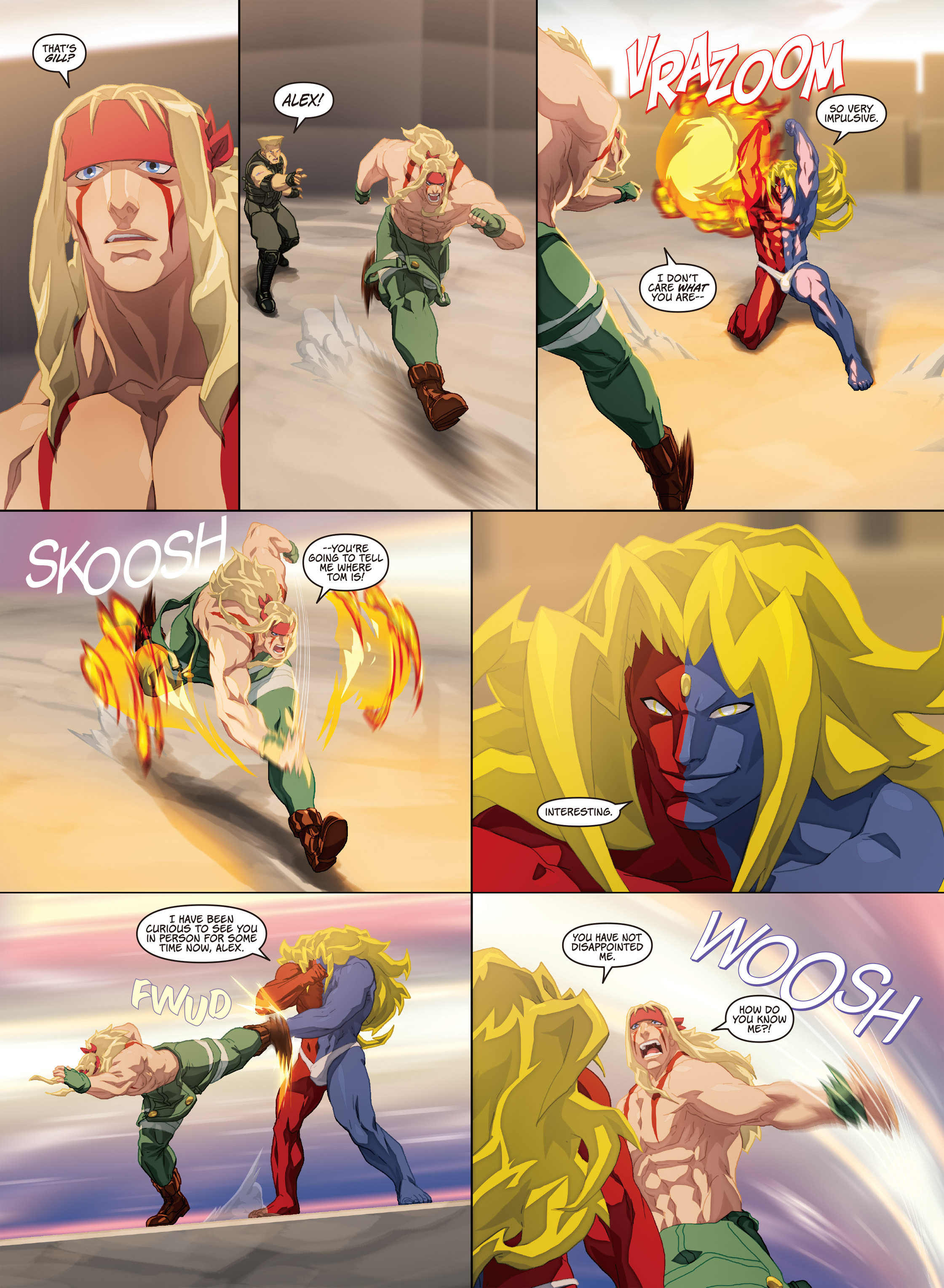 Read online Super Street Fighter comic -  Issue # Vol.2 - Hyper Fighting - 92
