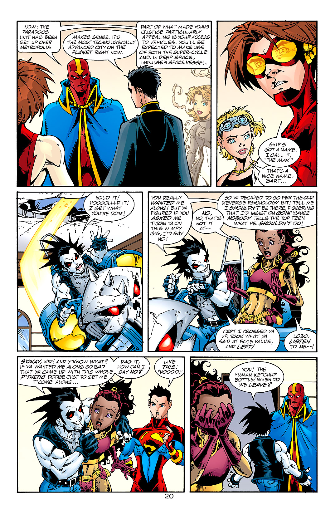 Read online Young Justice (1998) comic -  Issue #35 - 20