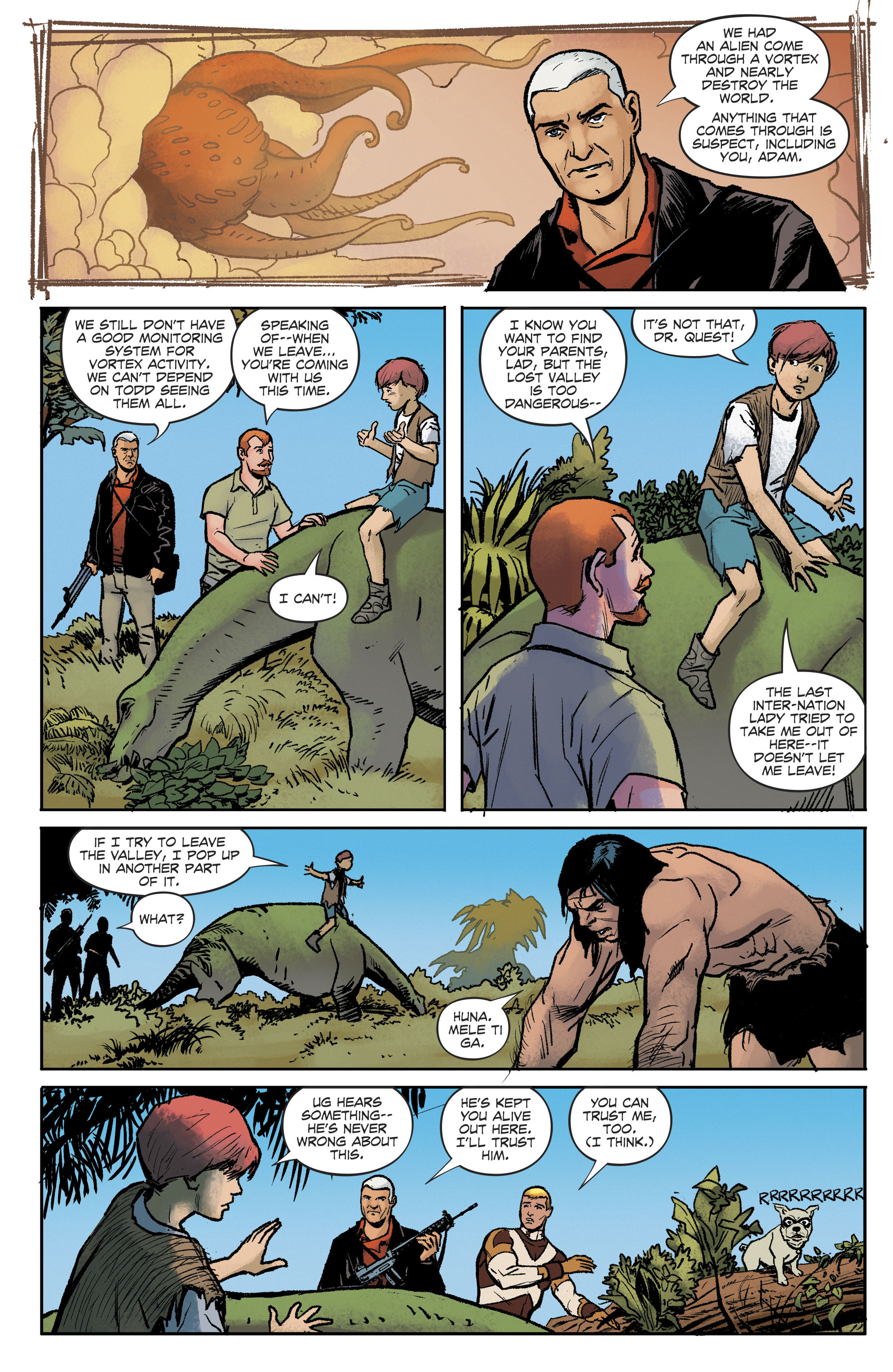 Read online Adam Strange/Future Quest Special comic -  Issue # Full - 11