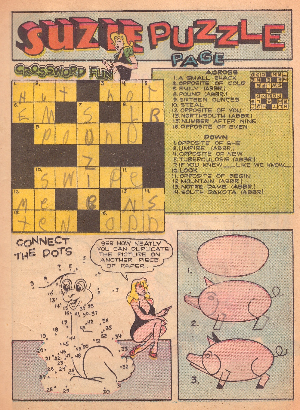 Read online Suzie Comics comic -  Issue #64 - 17