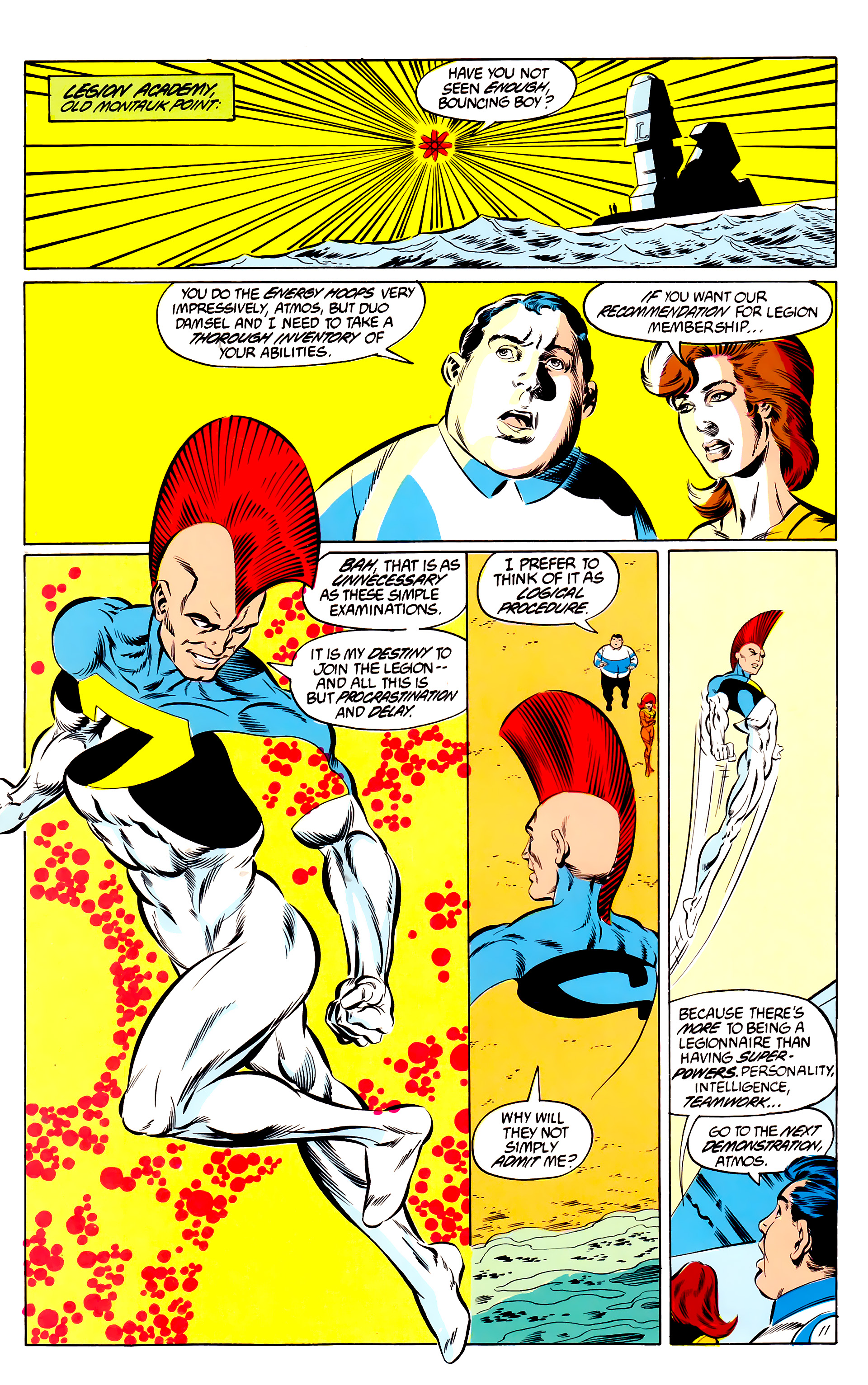 Read online Legion of Super-Heroes (1984) comic -  Issue #46 - 12