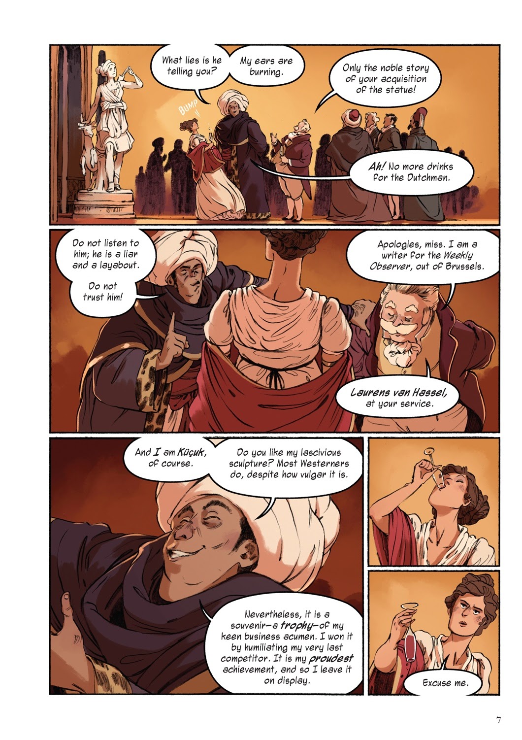 Read online Delilah Dirk and the Pillars of Hercules comic -  Issue # TPB (Part 1) - 12