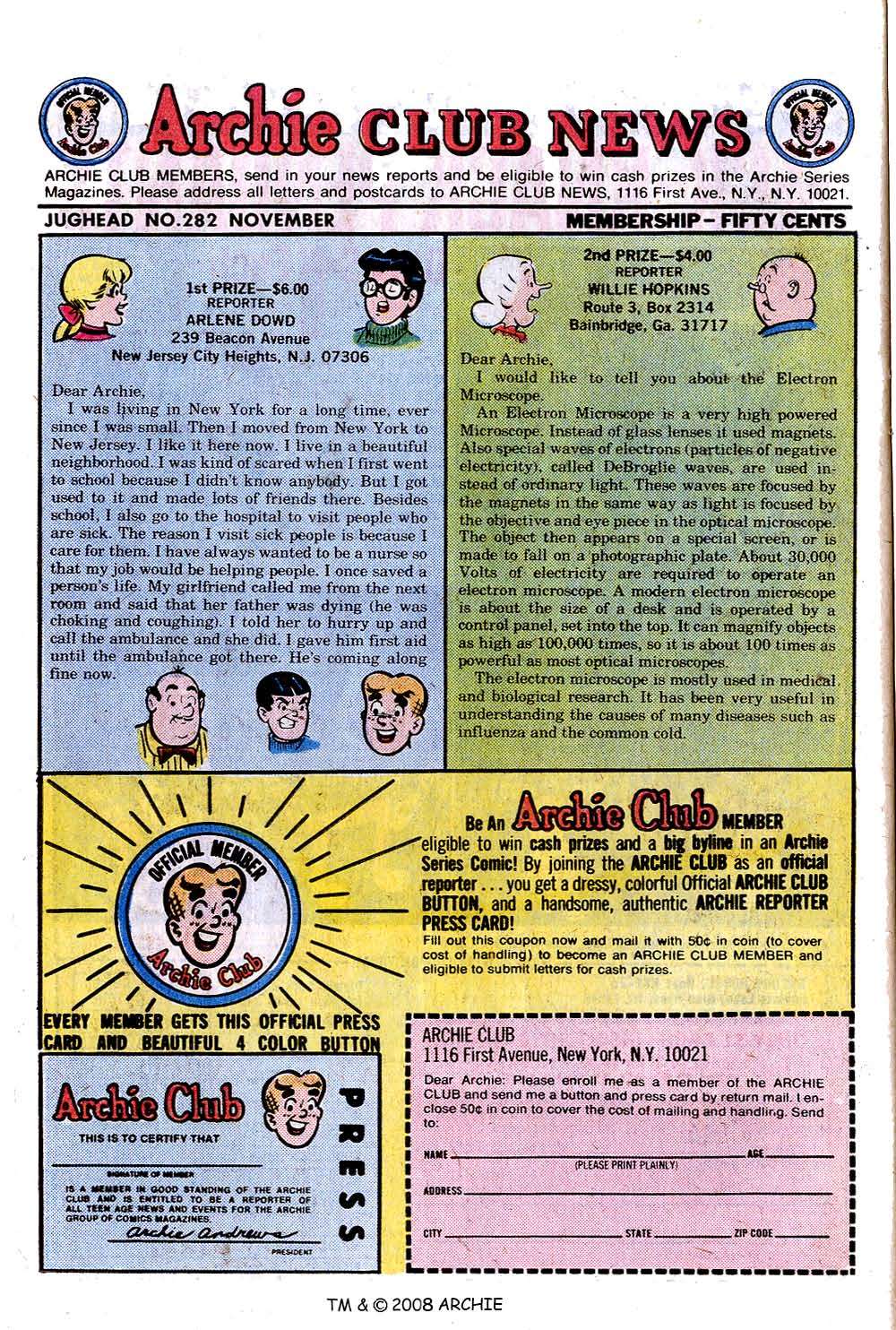 Read online Jughead (1965) comic -  Issue #282 - 26
