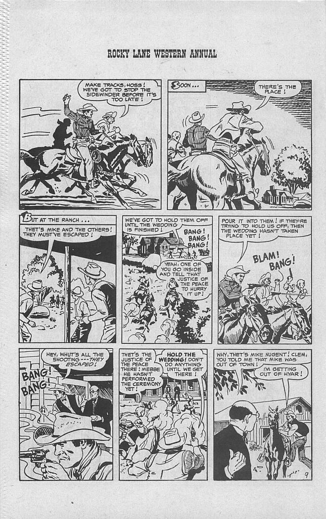 Read online Rocky Lane Western Annual comic -  Issue # Full - 12
