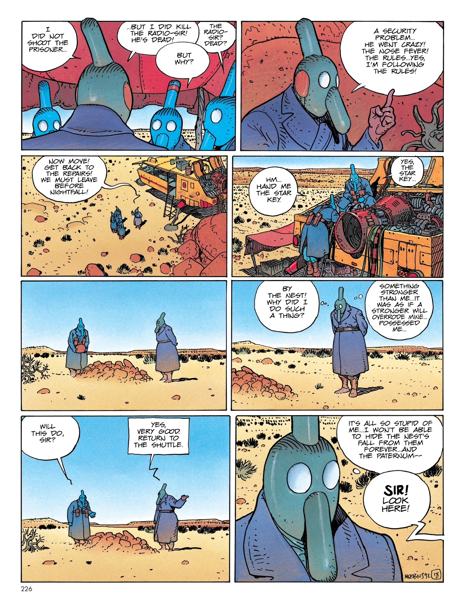 Read online Moebius Library comic -  Issue # TPB - 223