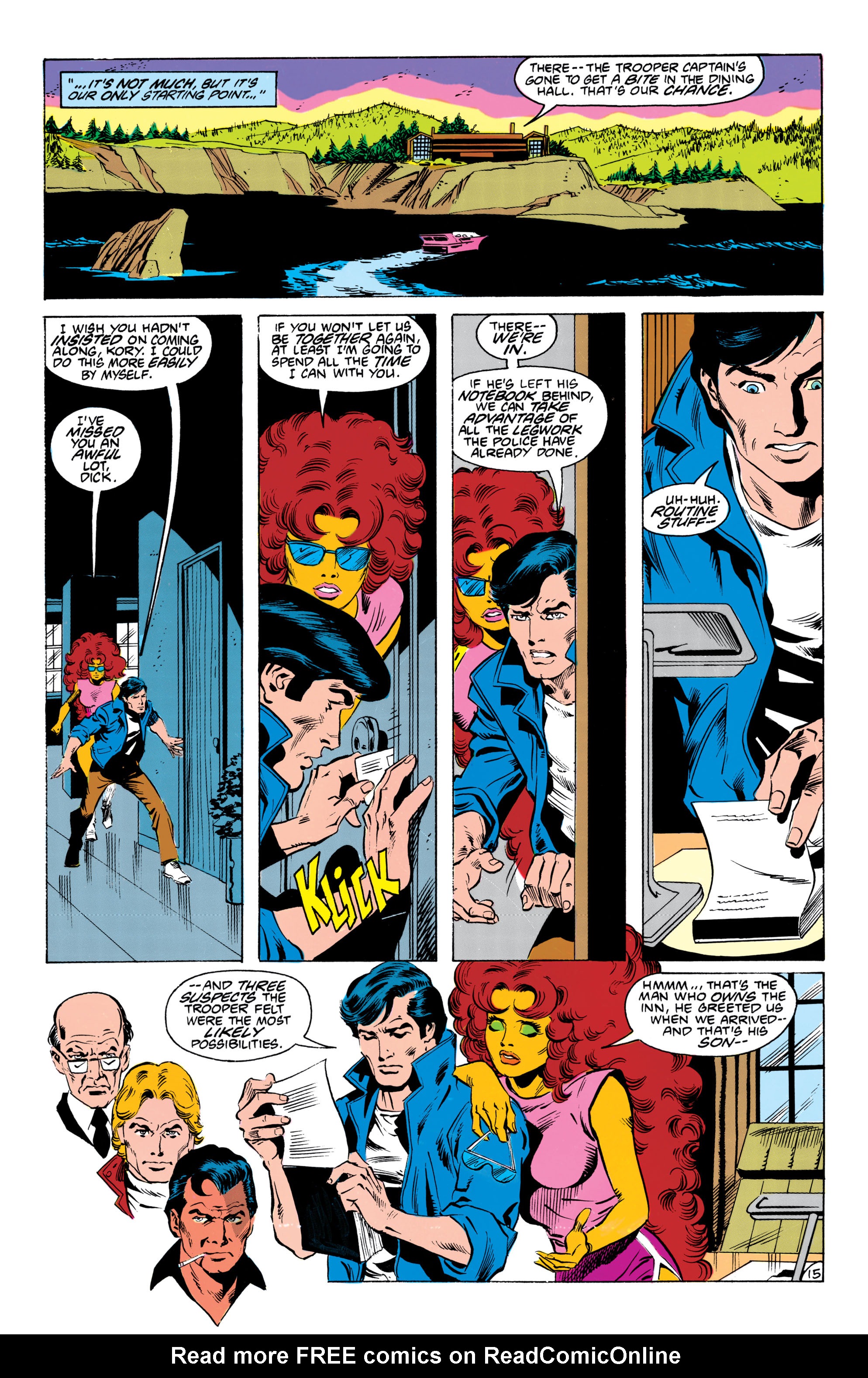 Read online The New Teen Titans (1984) comic -  Issue #32 - 16