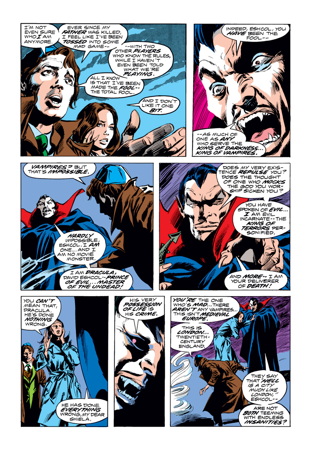Read online Tomb of Dracula (1972) comic -  Issue #27 - 14