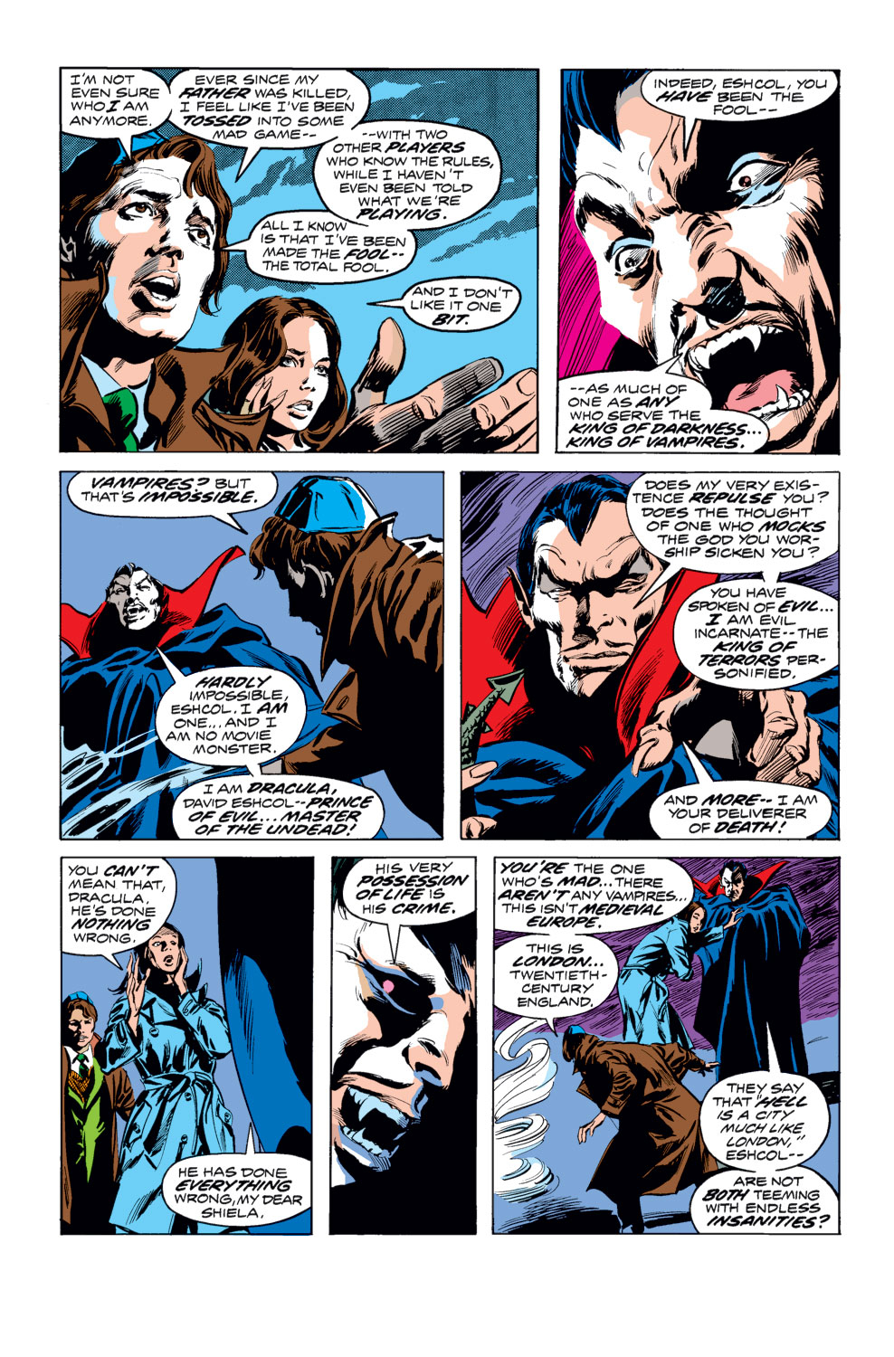 Read online Tomb of Dracula (1972) comic -  Issue #27 - 14