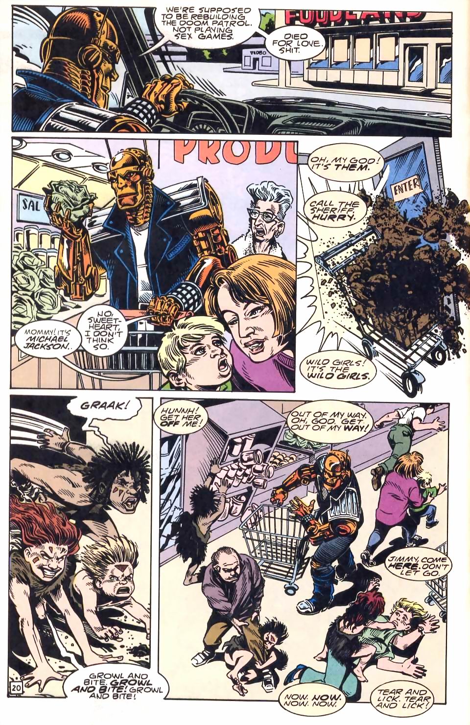 Read online Doom Patrol (1987) comic -  Issue #67 - 21