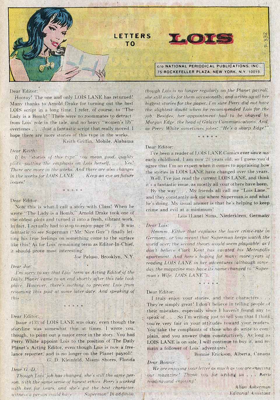 Read online Superman's Girl Friend, Lois Lane comic -  Issue #137 - 33