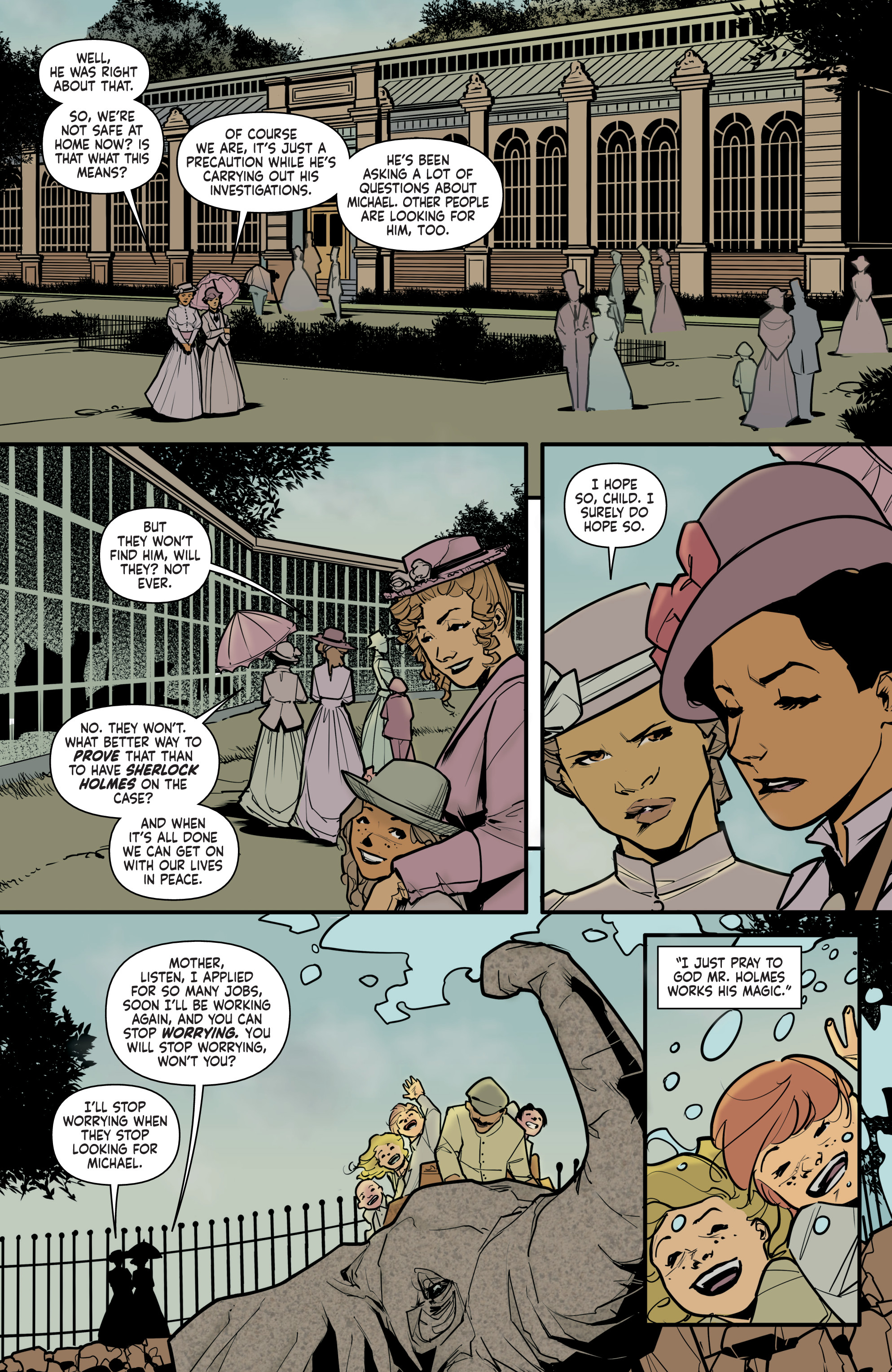 Read online Sherlock Holmes: The Vanishing Man comic -  Issue # _TPB 1 - 67