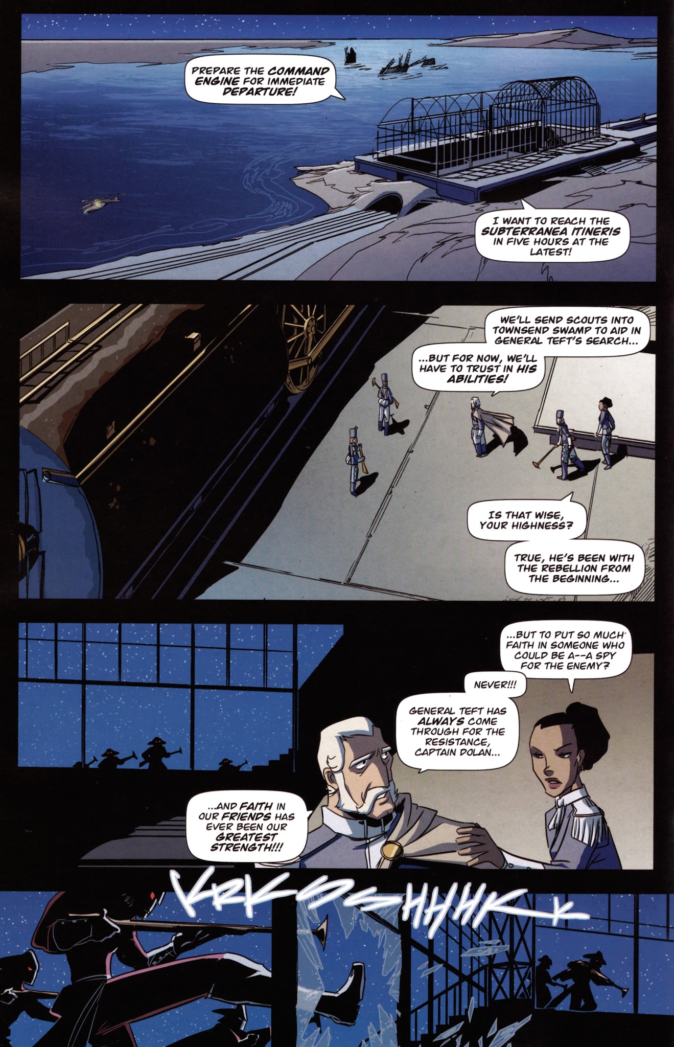 Read online Steam Wars comic -  Issue #2 - 6