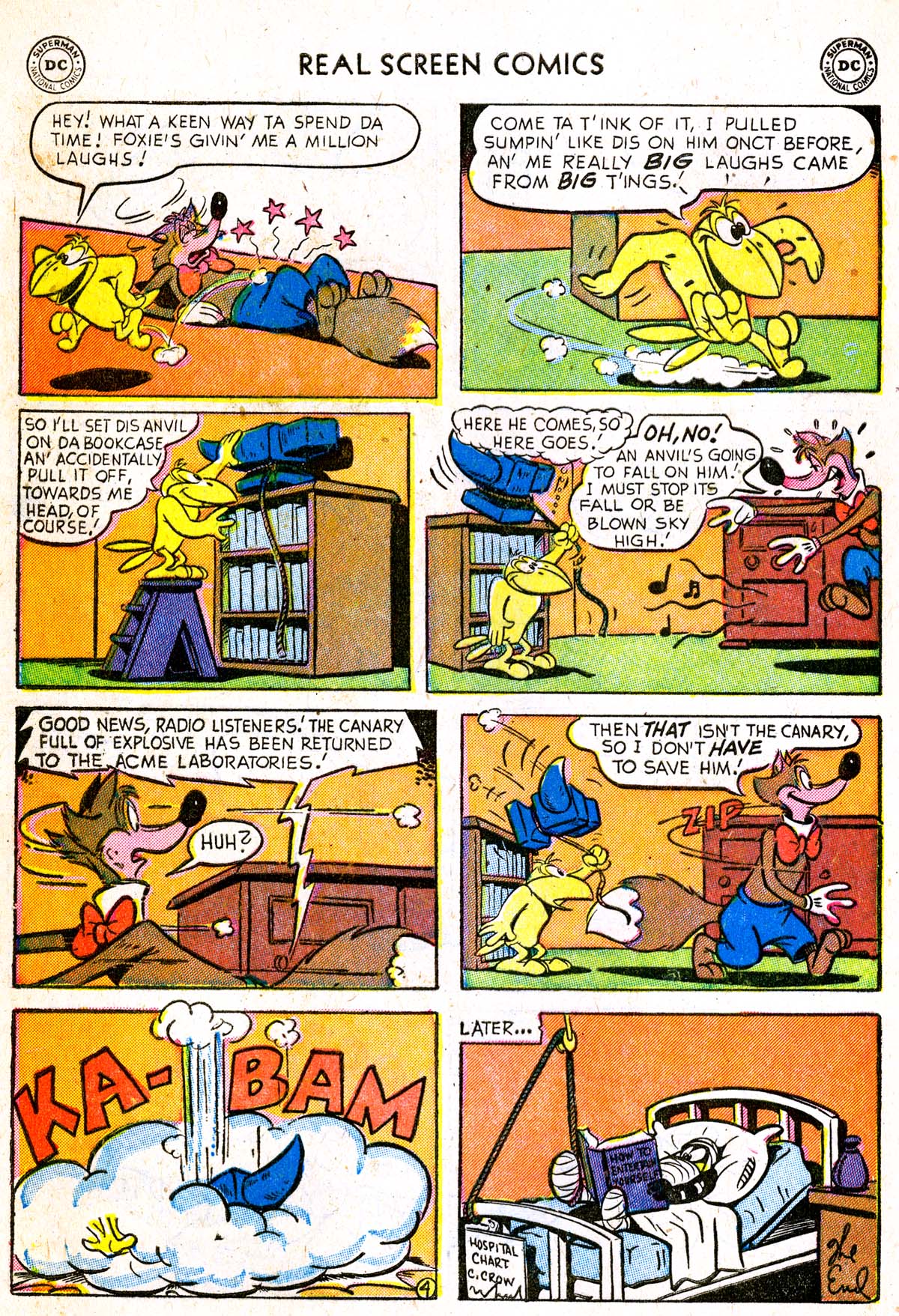 Read online Real Screen Comics comic -  Issue #61 - 32