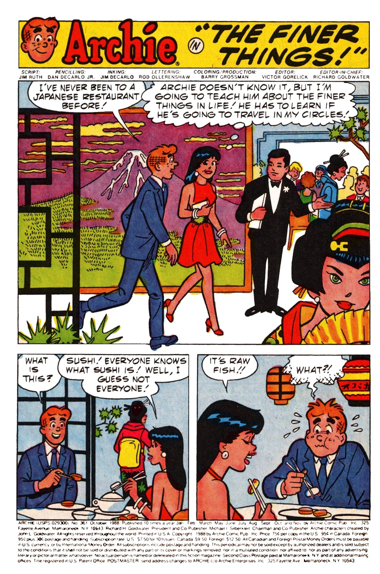 Read online Archie (1960) comic -  Issue #361 - 4