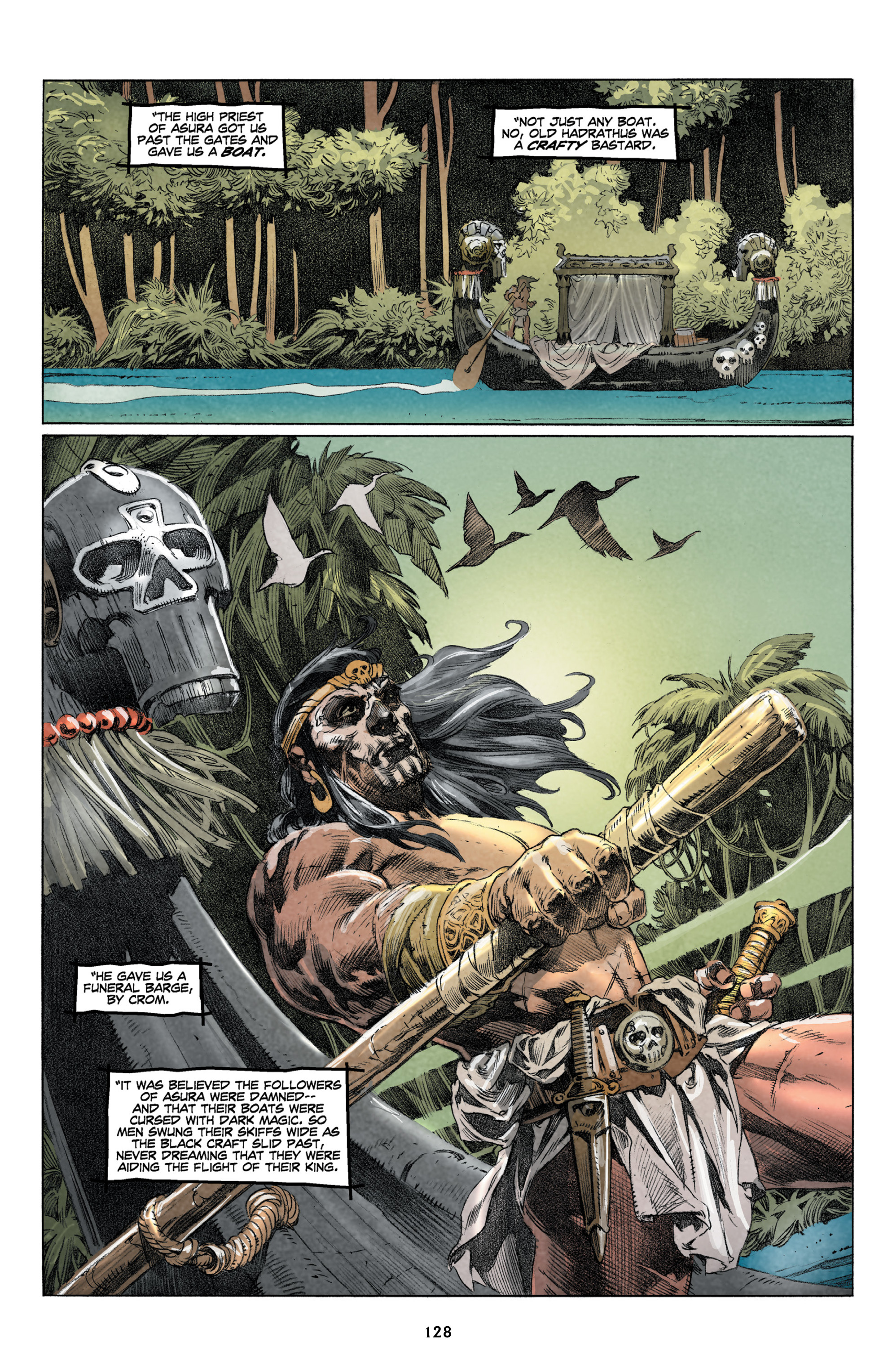 Read online King Conan: The Hour of the Dragon comic -  Issue # _TPB - 128