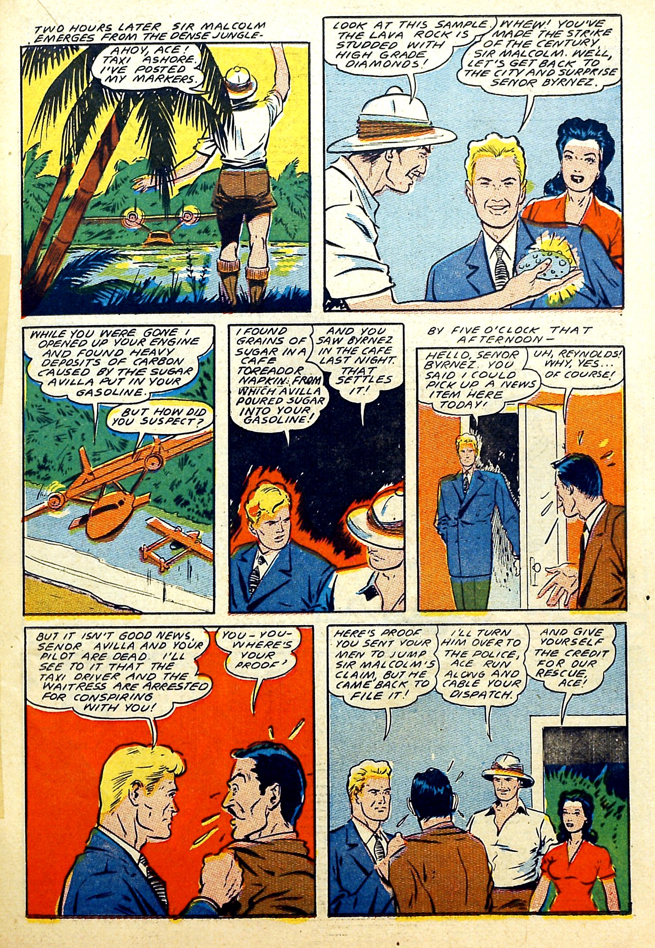 Read online Captain Flight Comics comic -  Issue #6 - 27