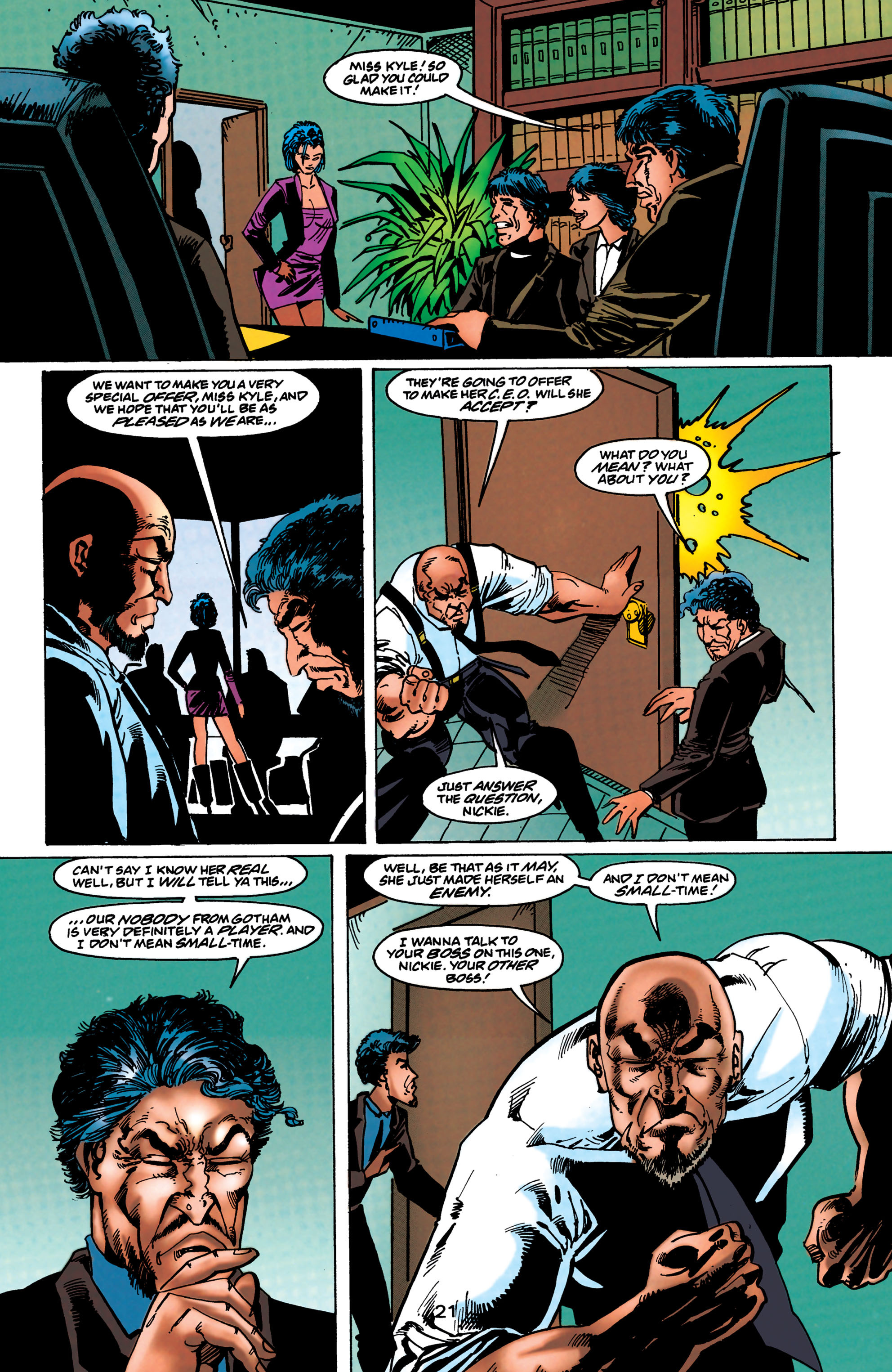 Read online Catwoman (1993) comic -  Issue #67 - 22