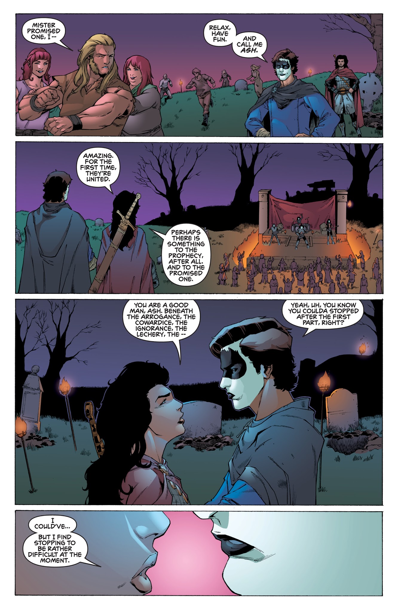 Read online KISS The Army of Darkness comic -  Issue #3 - 17