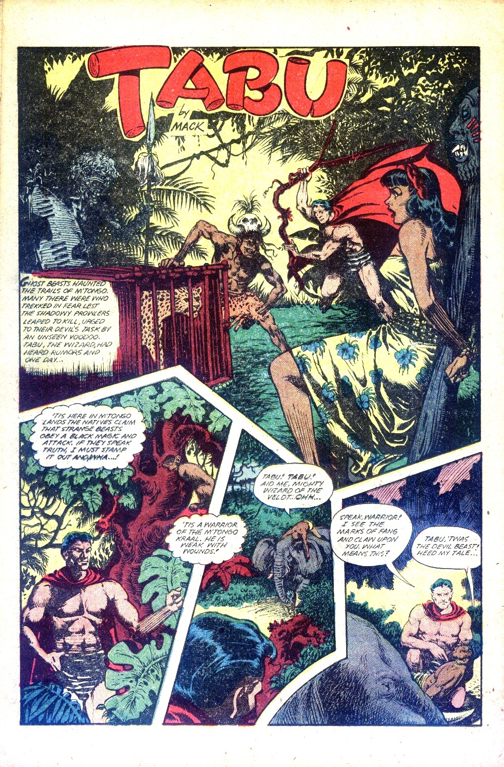 Read online Jungle Comics comic -  Issue #112 - 36