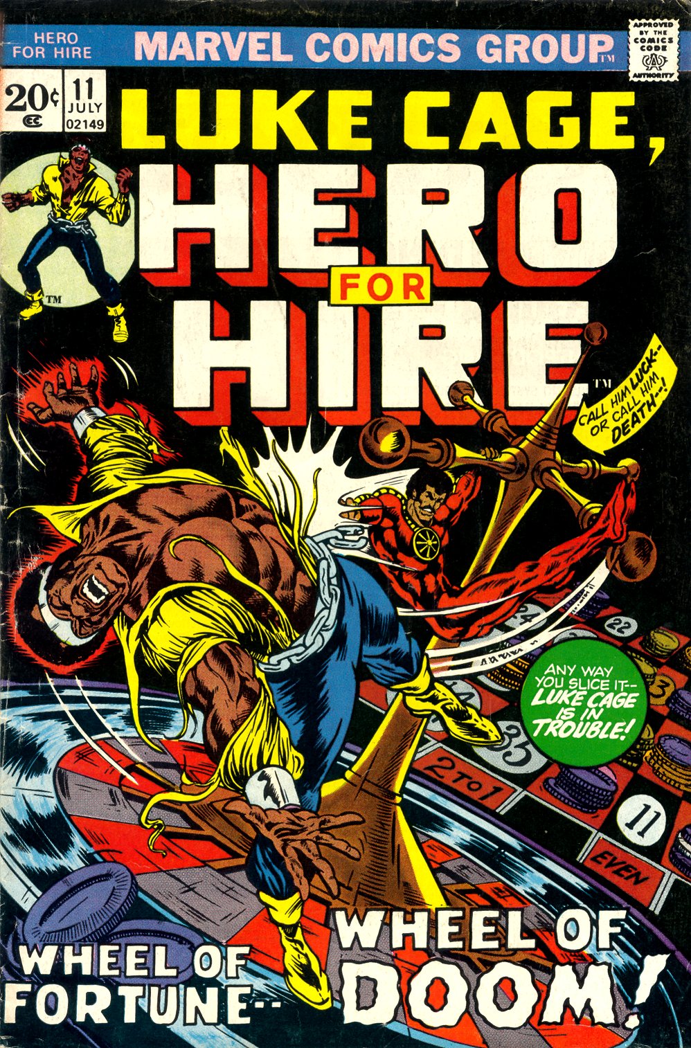 Read online Hero for Hire comic -  Issue #11 - 1