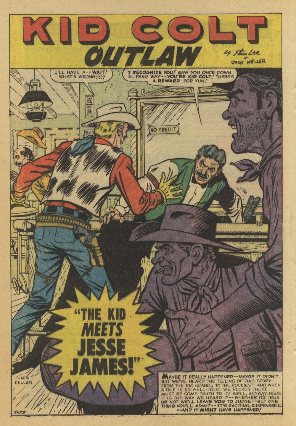 Read online Kid Colt Outlaw comic -  Issue #82 - 16