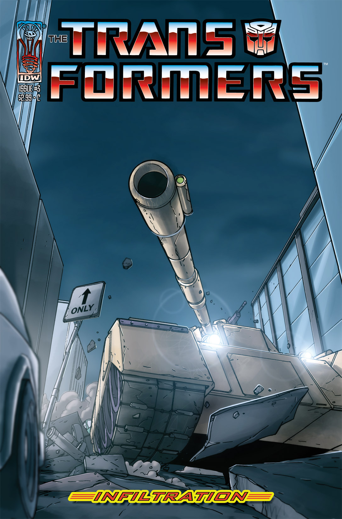 Read online The Transformers: Infiltration comic -  Issue #3 - 3