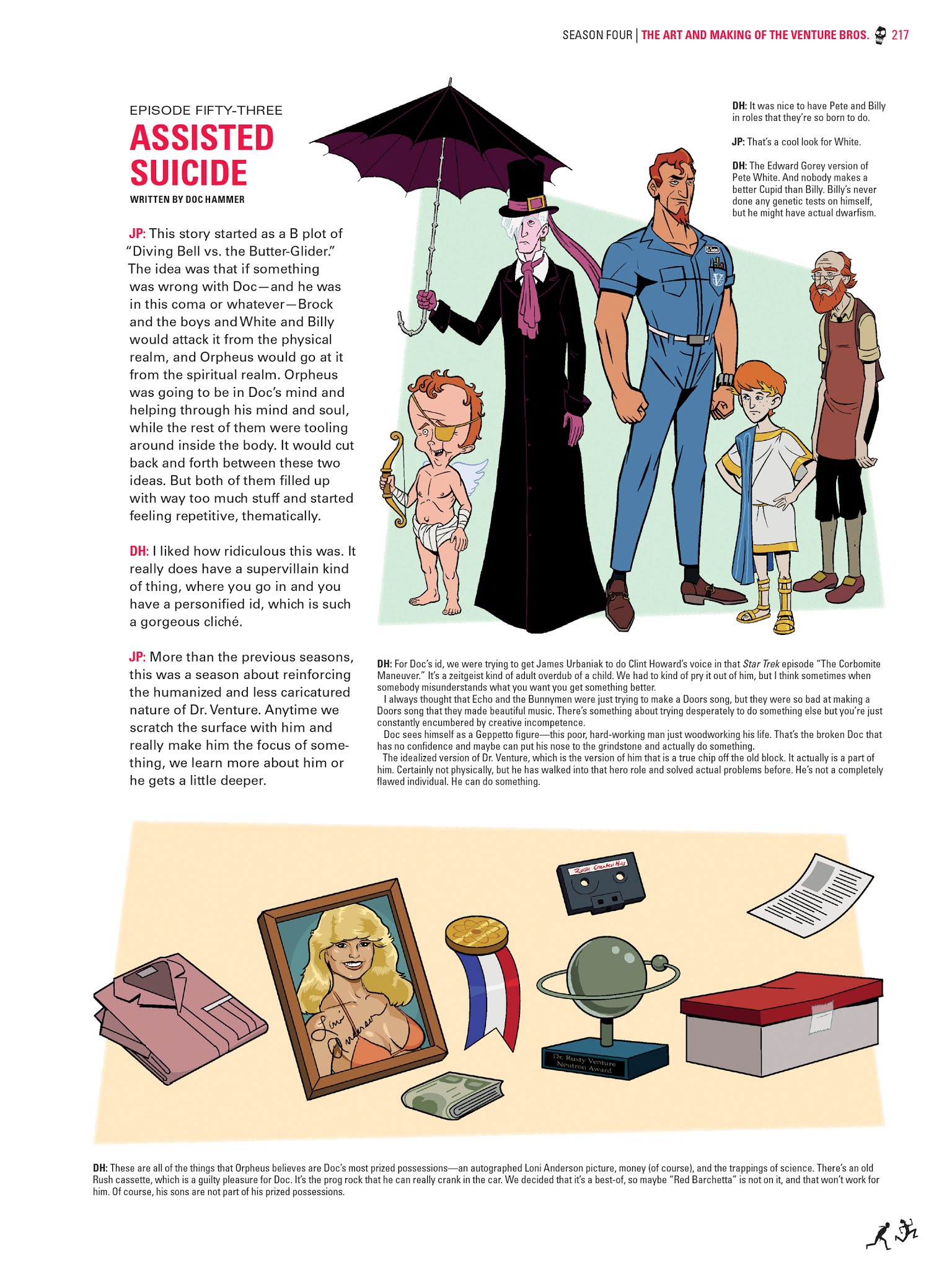 Read online Go Team Venture!: The Art and Making of The Venture Bros. comic -  Issue # TPB (Part 3) - 16