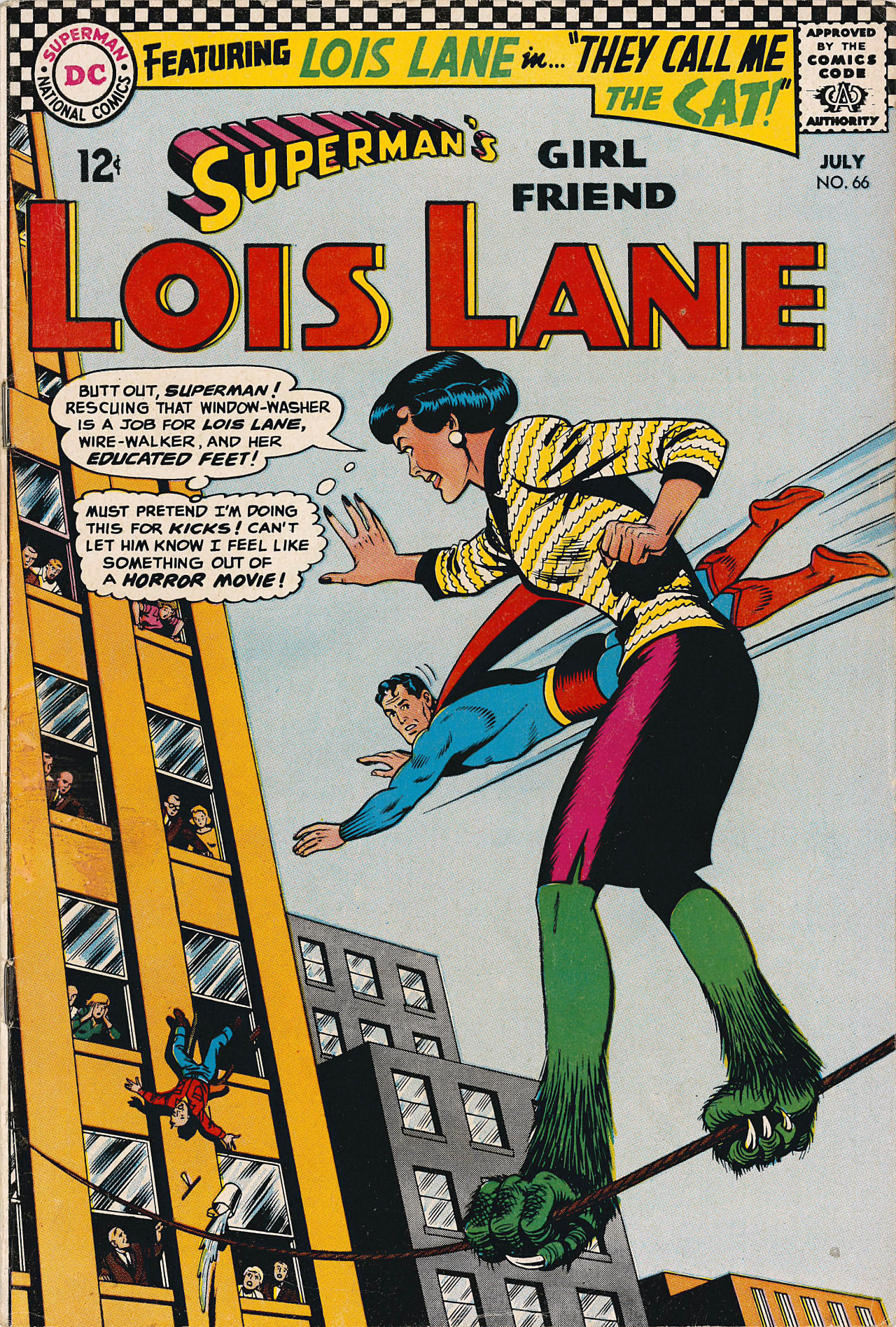 Read online Superman's Girl Friend, Lois Lane comic -  Issue #66 - 1