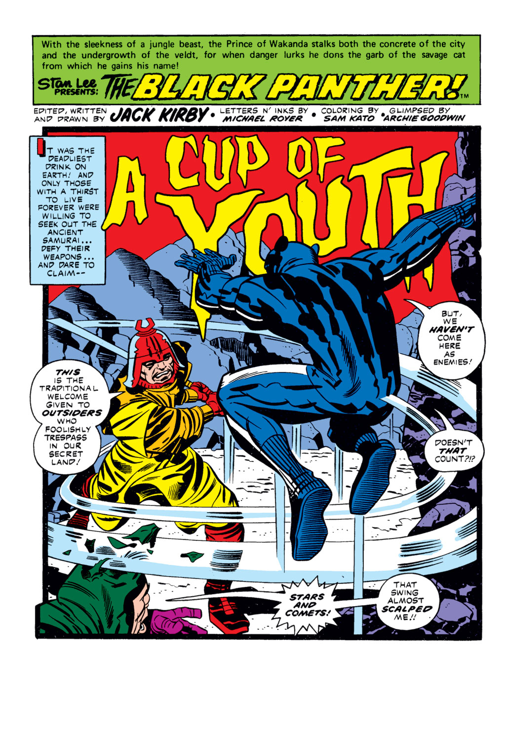 Read online Black Panther (1977) comic -  Issue #6 - 2