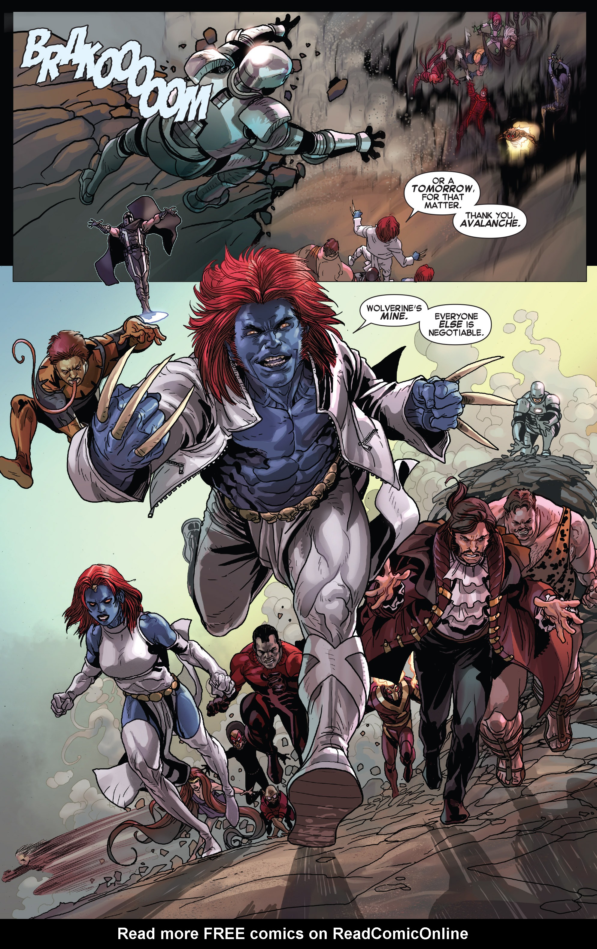 Read online X-Men: No More Humans comic -  Issue # Full - 69