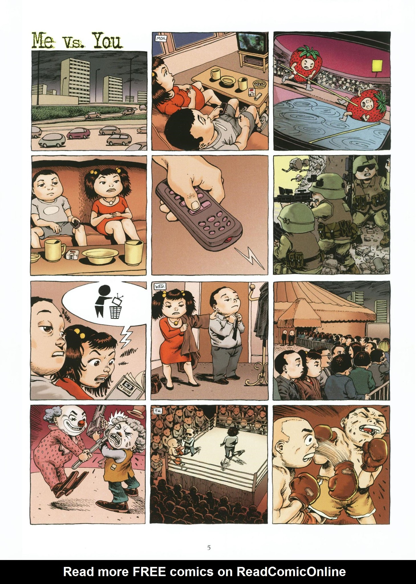 Read online No comment comic -  Issue # TPB - 5