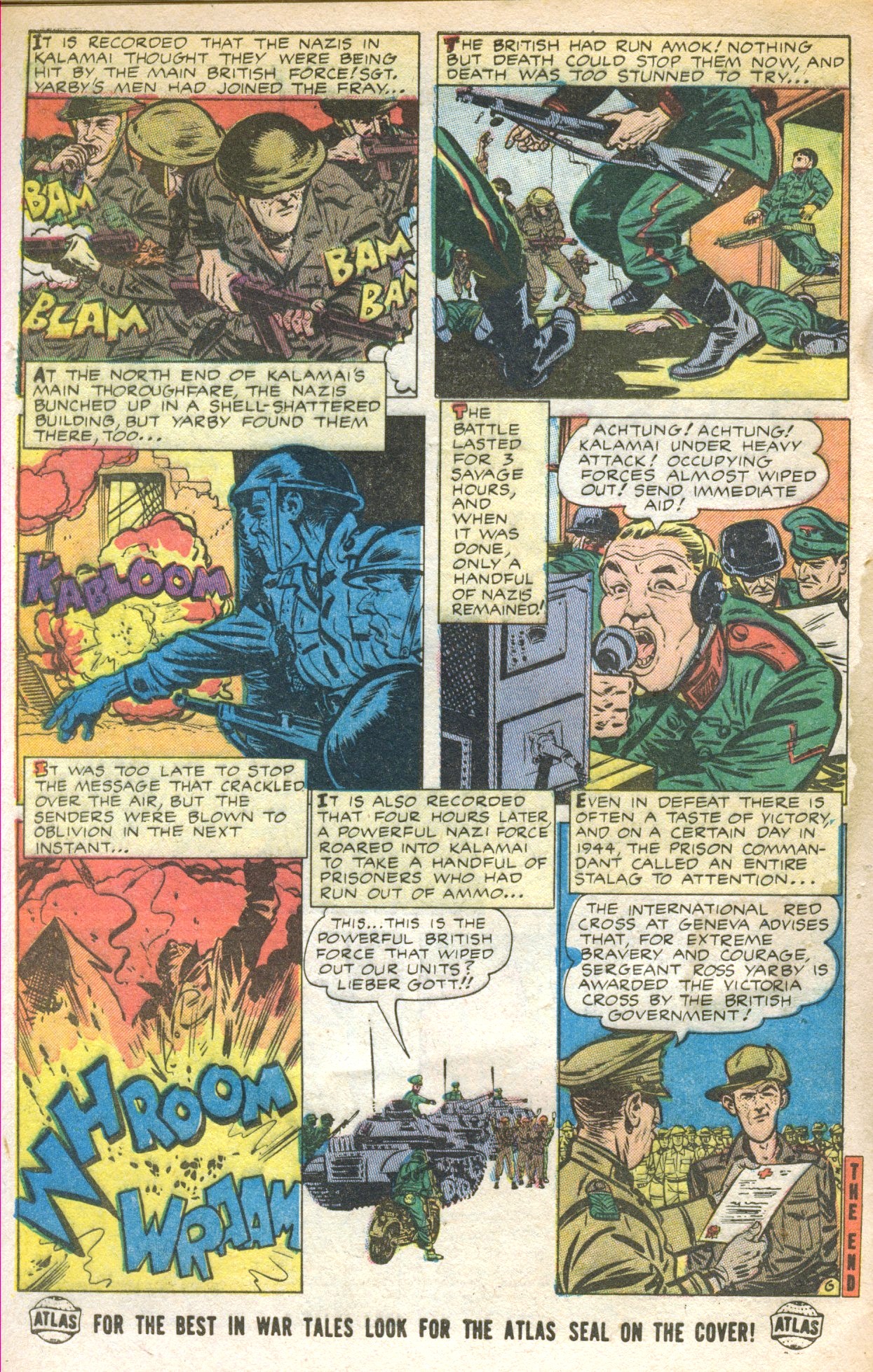 Read online War Comics comic -  Issue #31 - 32