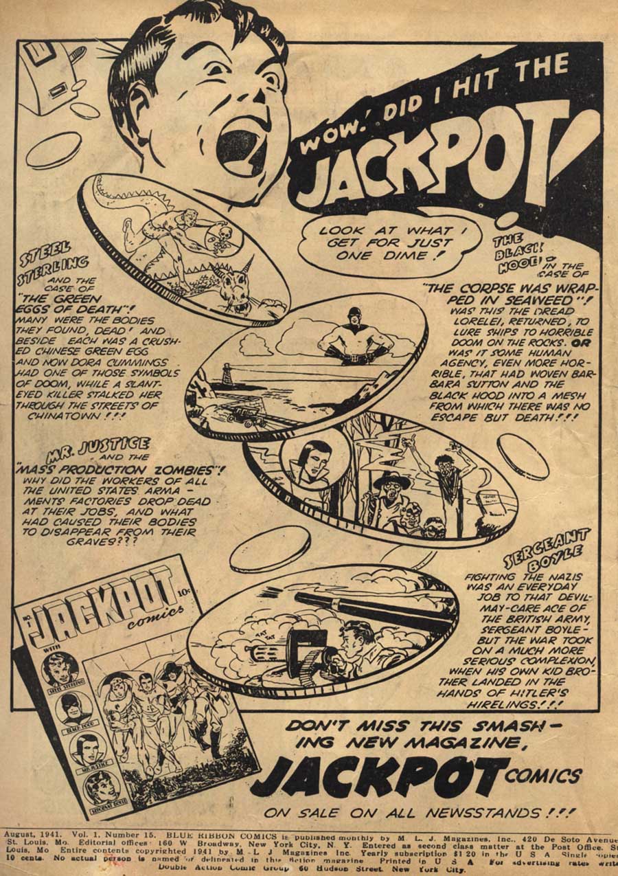 Read online Blue Ribbon Comics (1939) comic -  Issue #15 - 2