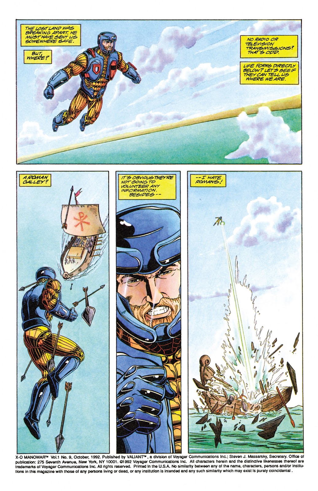X-O Manowar (1992) issue 9 - Page 3