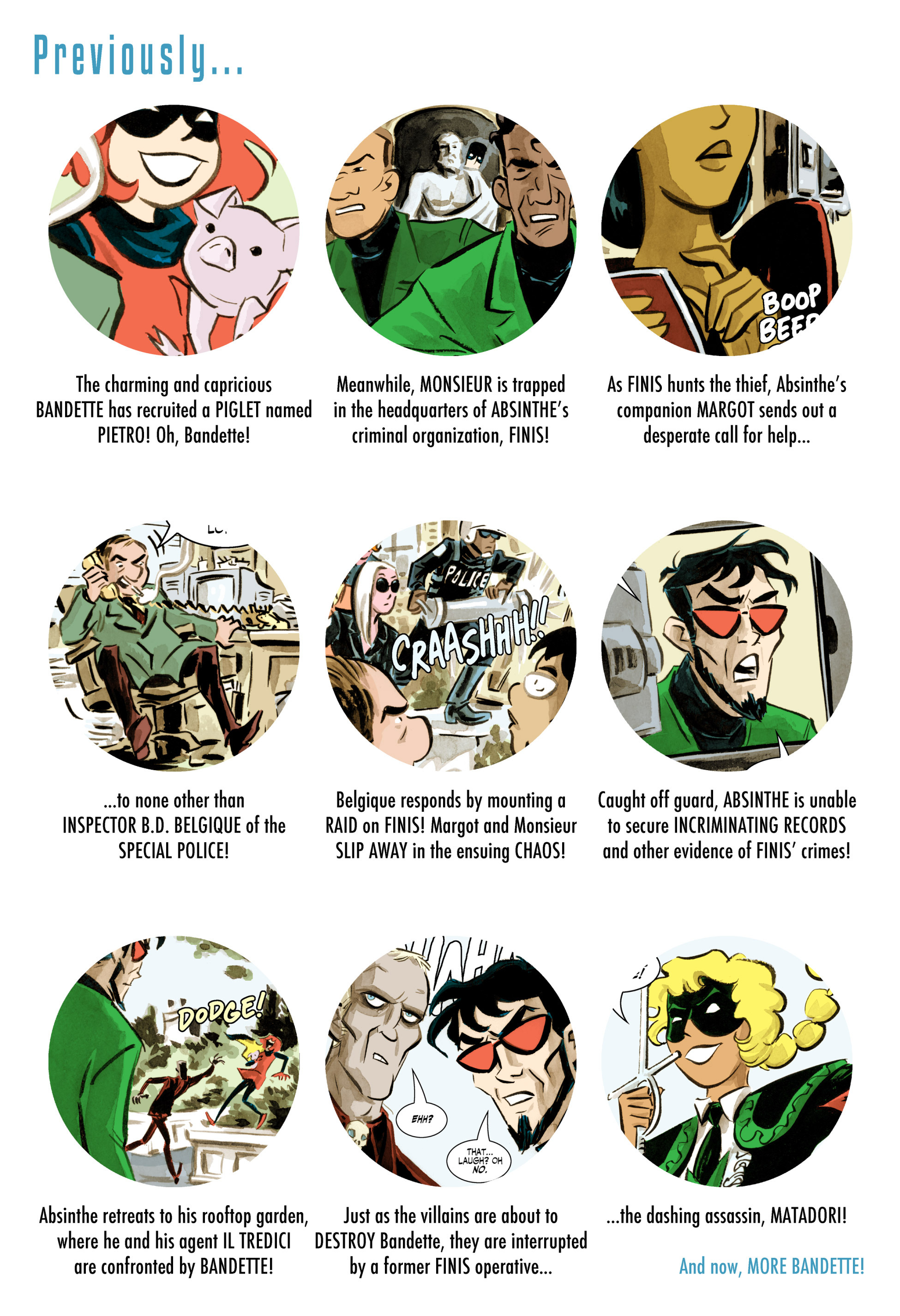 Read online Bandette (2012) comic -  Issue #9 - 3