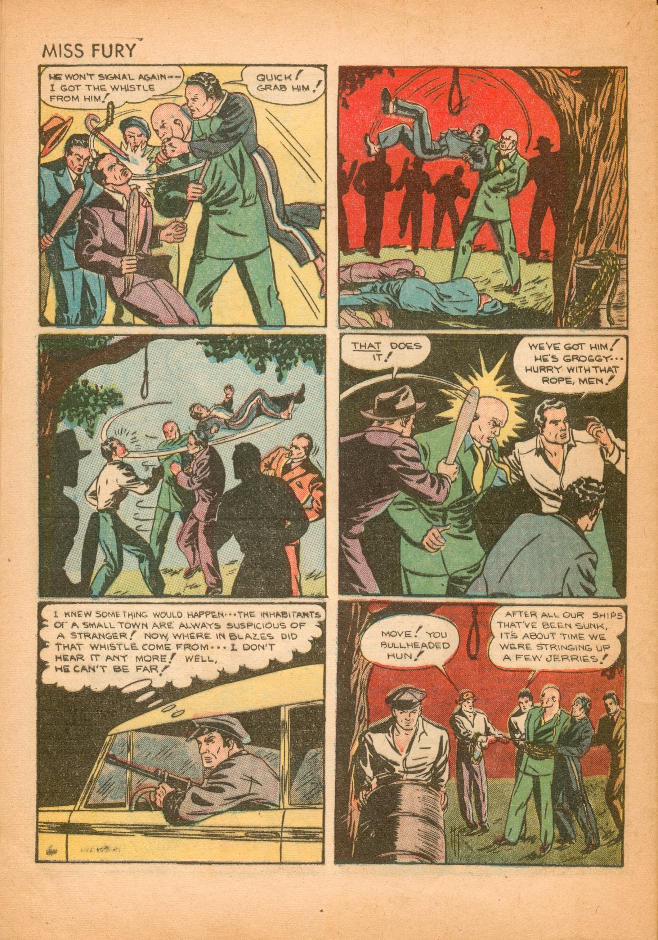 Read online Miss Fury (1942) comic -  Issue #2 - 50