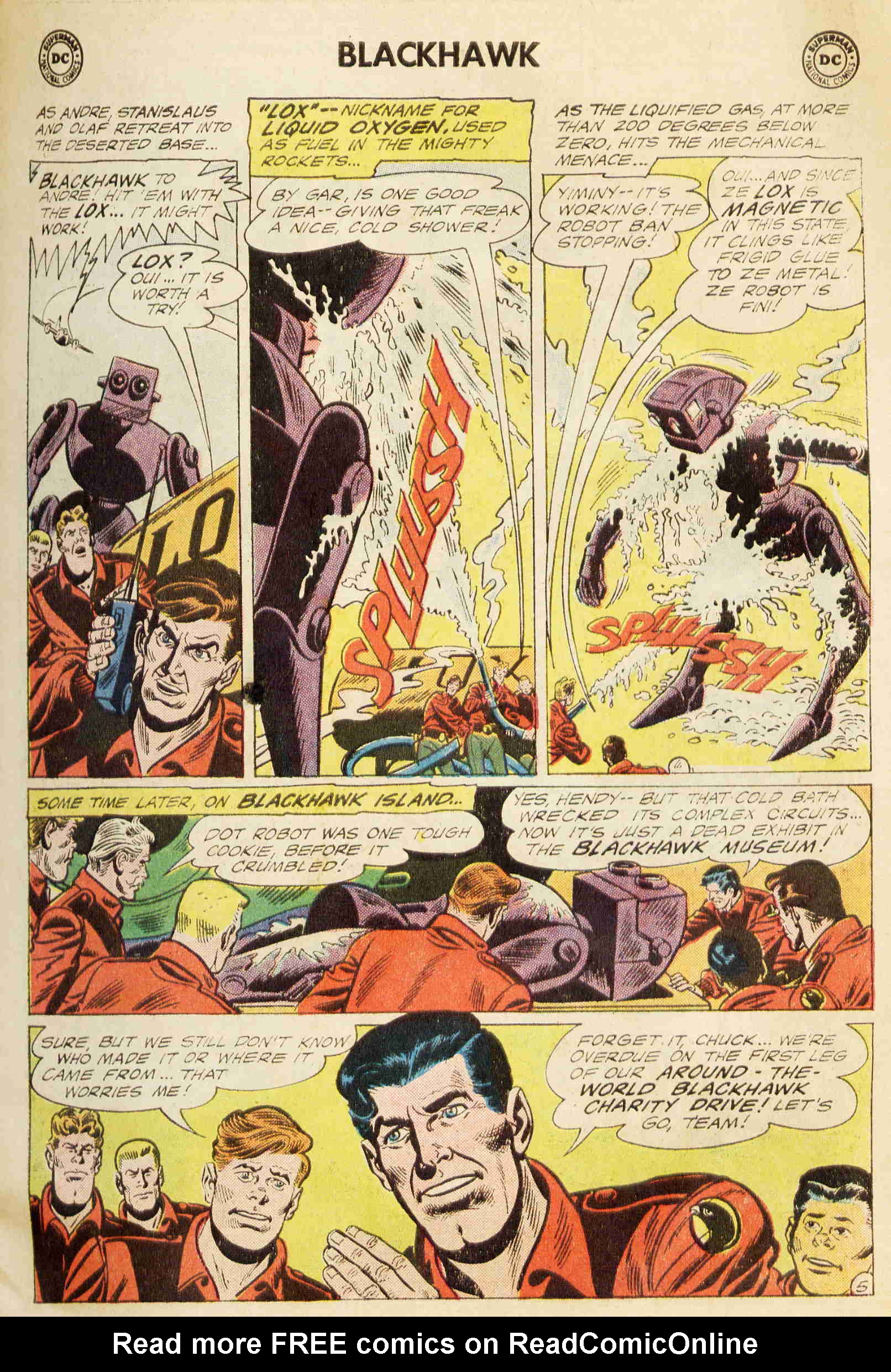 Read online Blackhawk (1957) comic -  Issue #207 - 6