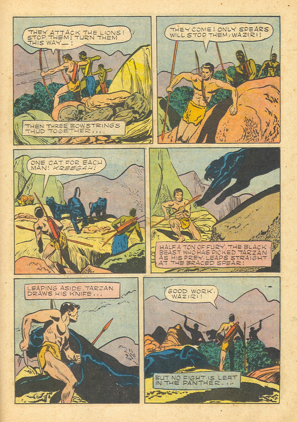 Read online Tarzan (1948) comic -  Issue #45 - 31