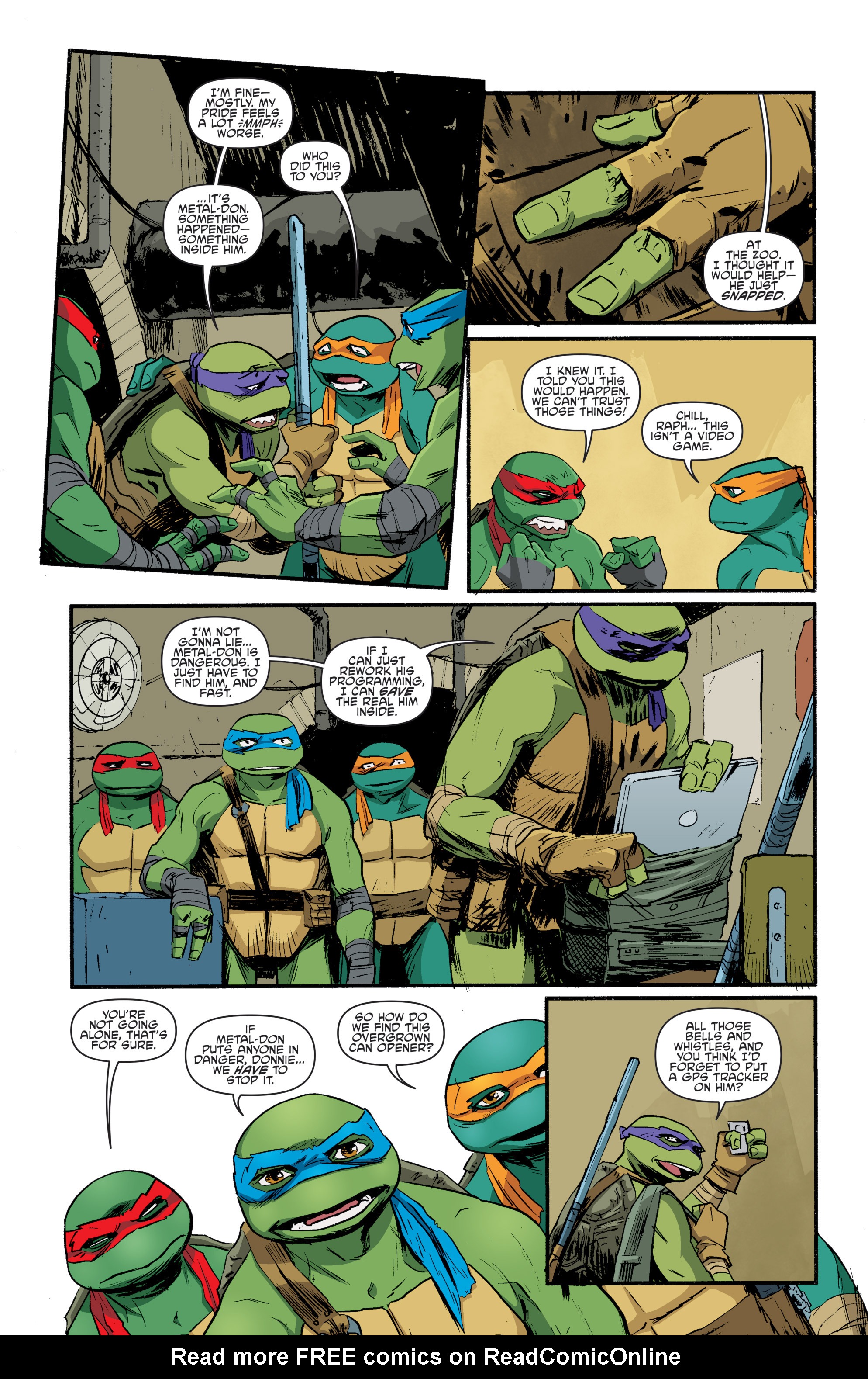 Read online Teenage Mutant Ninja Turtles Universe comic -  Issue #8 - 7