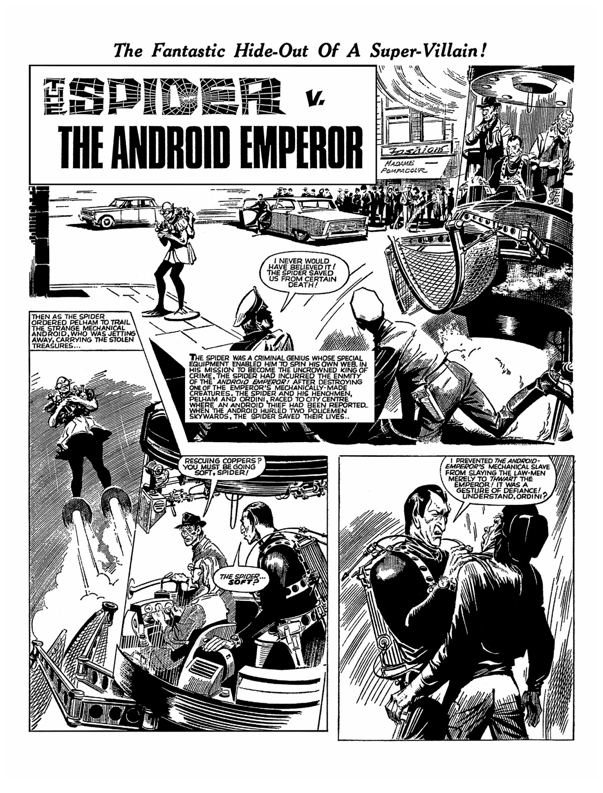 Read online The Spider's Syndicate of Crime comic -  Issue # TPB - 112