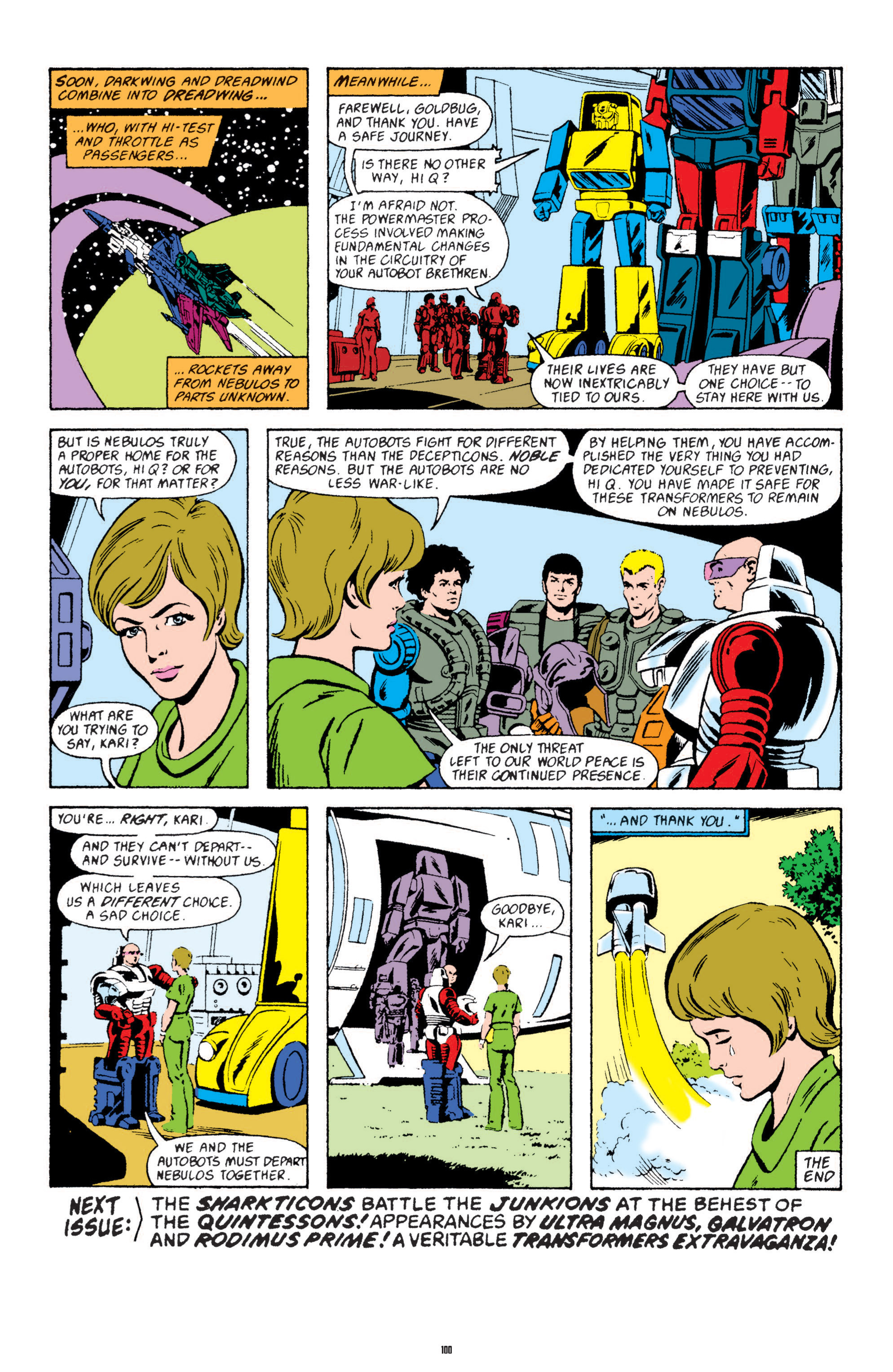 Read online The Transformers Classics comic -  Issue # TPB 4 - 101