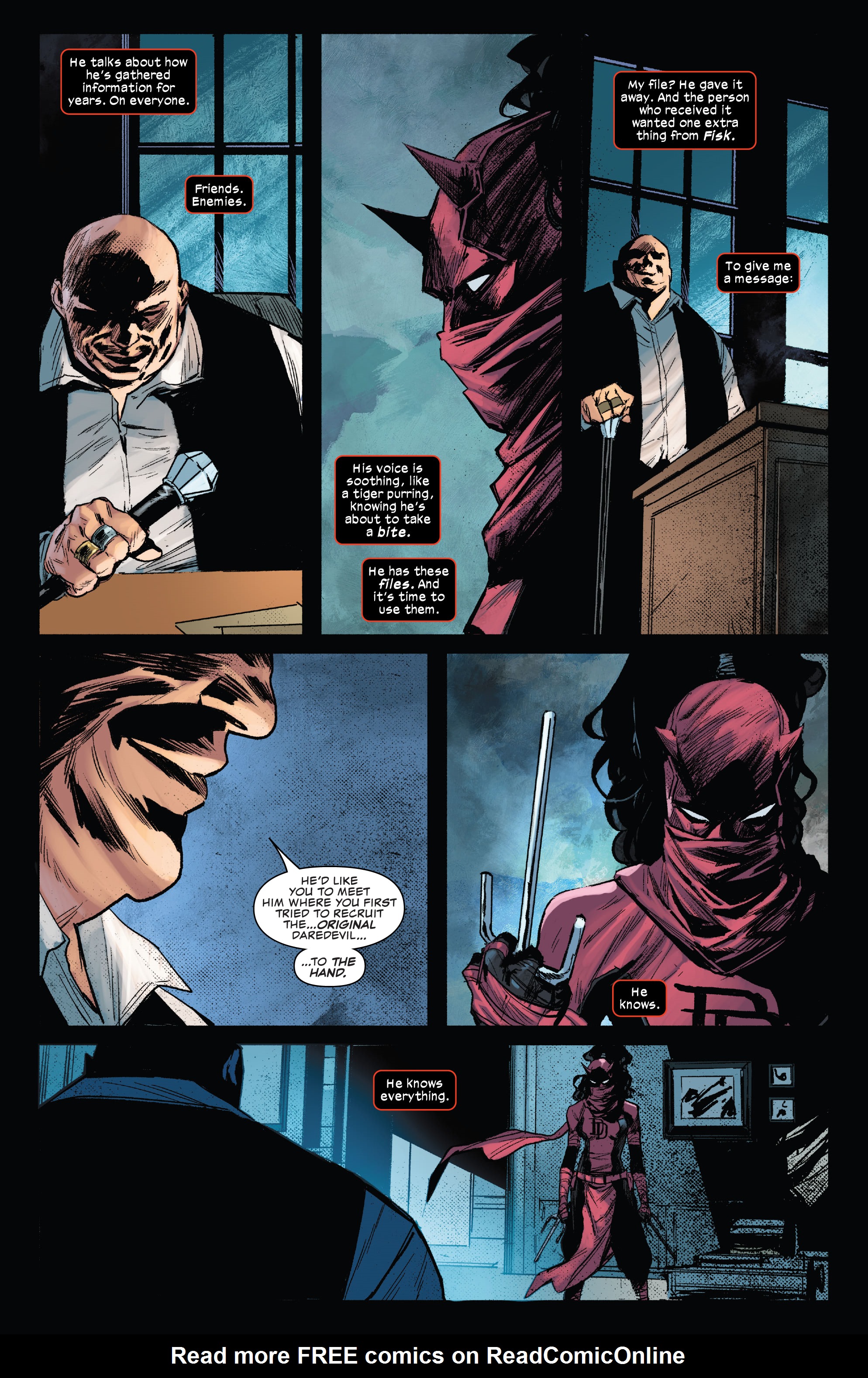 Read online Daredevil: Woman Without Fear comic -  Issue #1 - 4