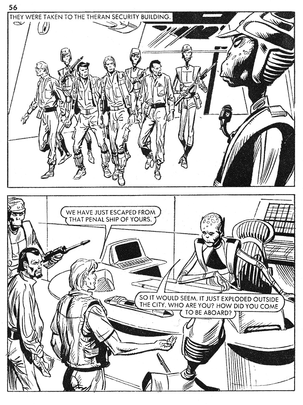 Read online Starblazer comic -  Issue #79 - 56