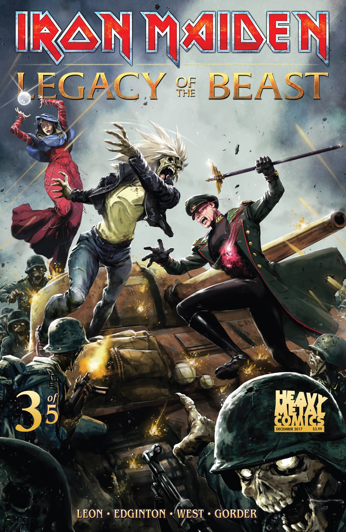Read online Iron Maiden: Legacy of the Beast comic -  Issue #3 - 1