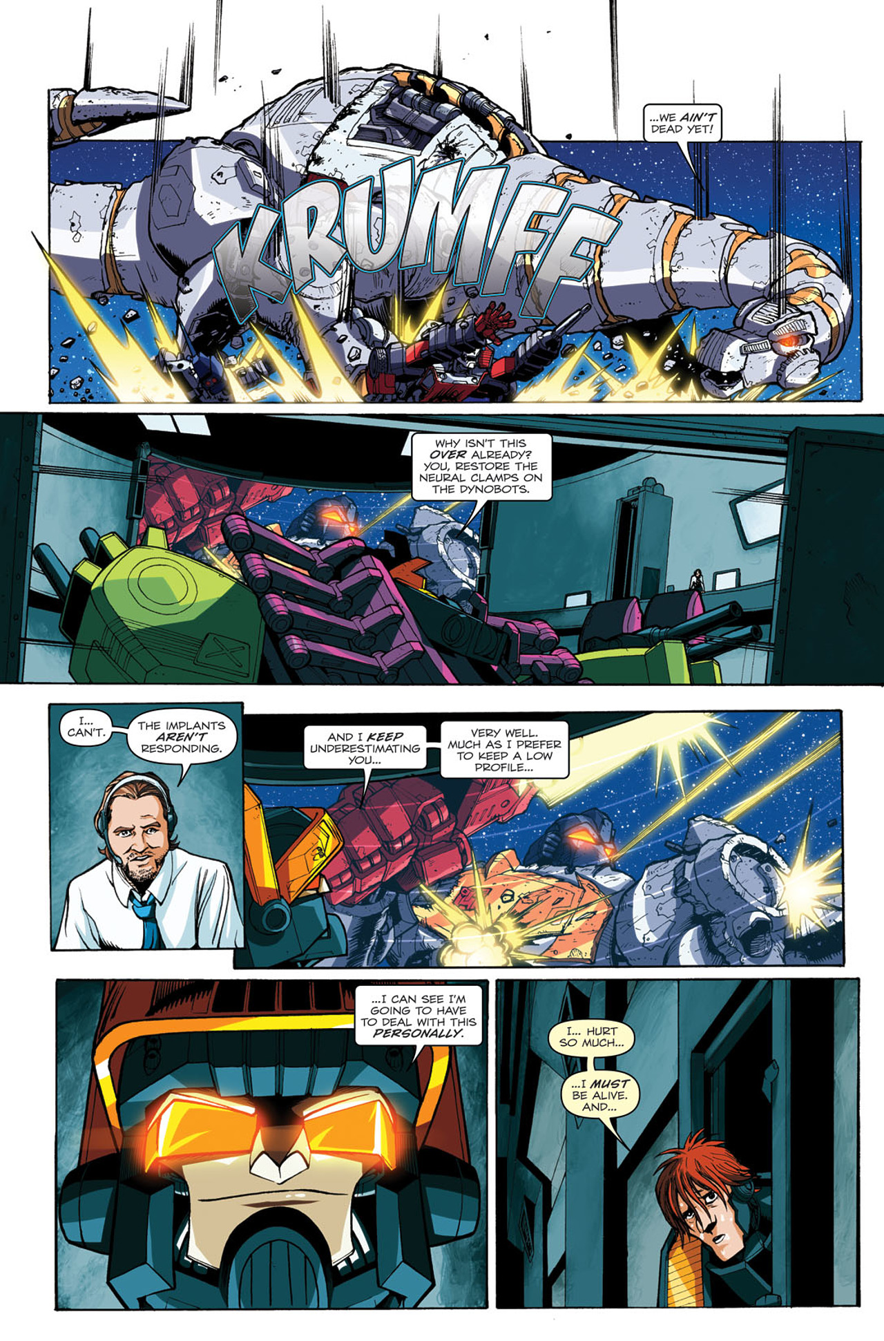 Read online The Transformers: Maximum Dinobots comic -  Issue #4 - 20
